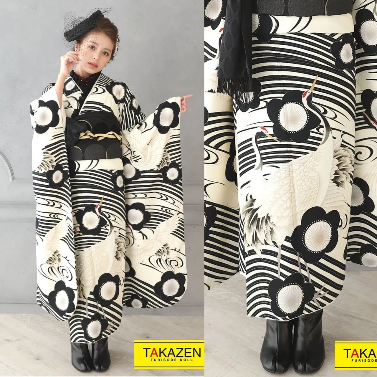 成人式　振袖レンタル　成人式振袖　格安　安カワ　10万以下　タカゼン　TAKAZEN