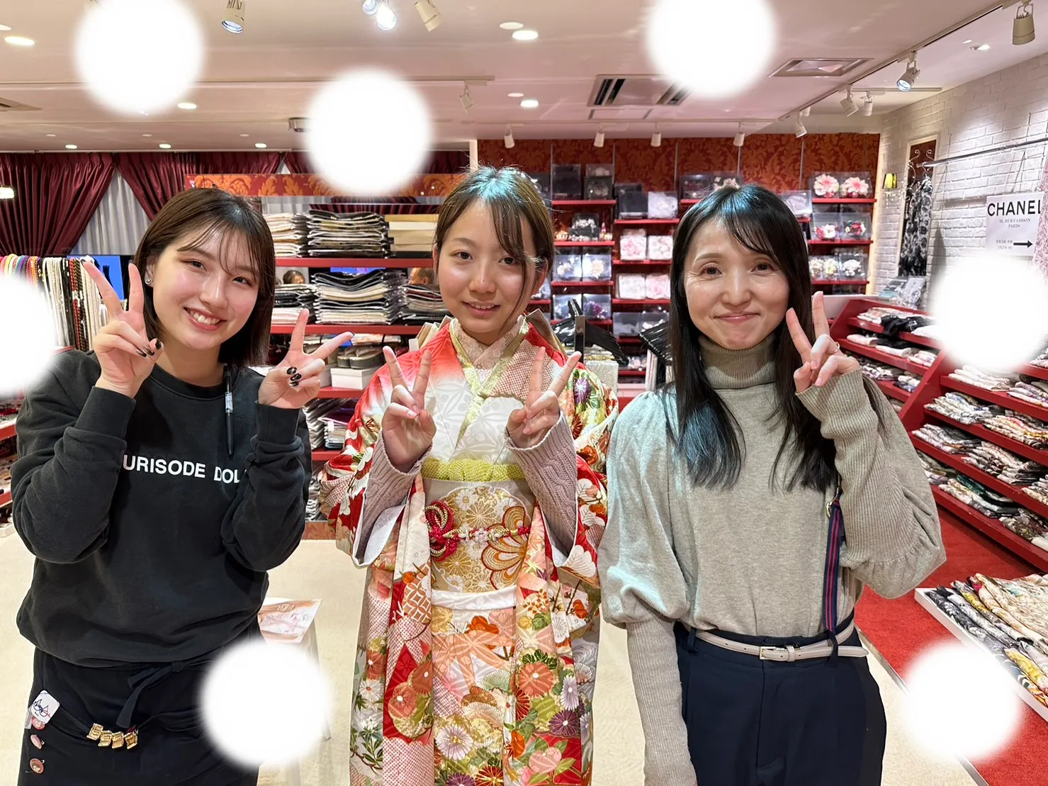 TAKAZEN大阪梅田本店　振袖レンタル　古典柄