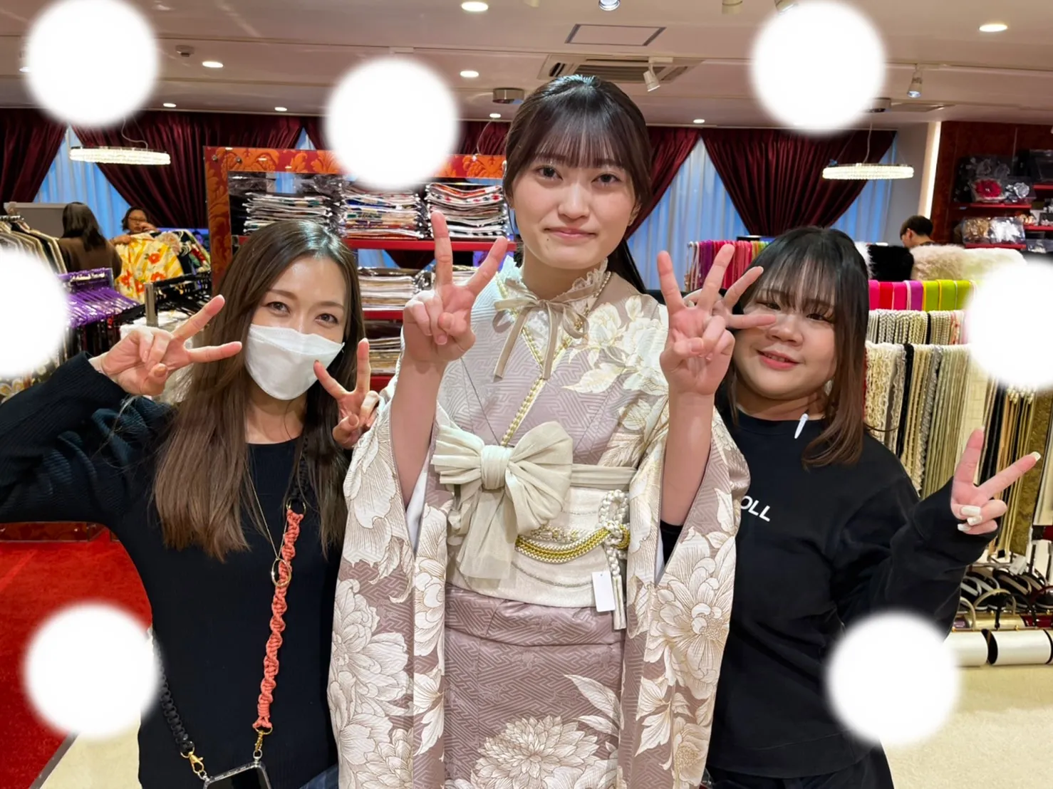 TAKAZEN大阪梅田本店　振袖レンタル　くすみ