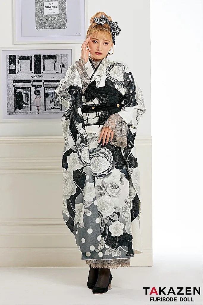 レース着物 洗える着物 ミントグリーン 春 和洋折衷 （最旬くすみ 