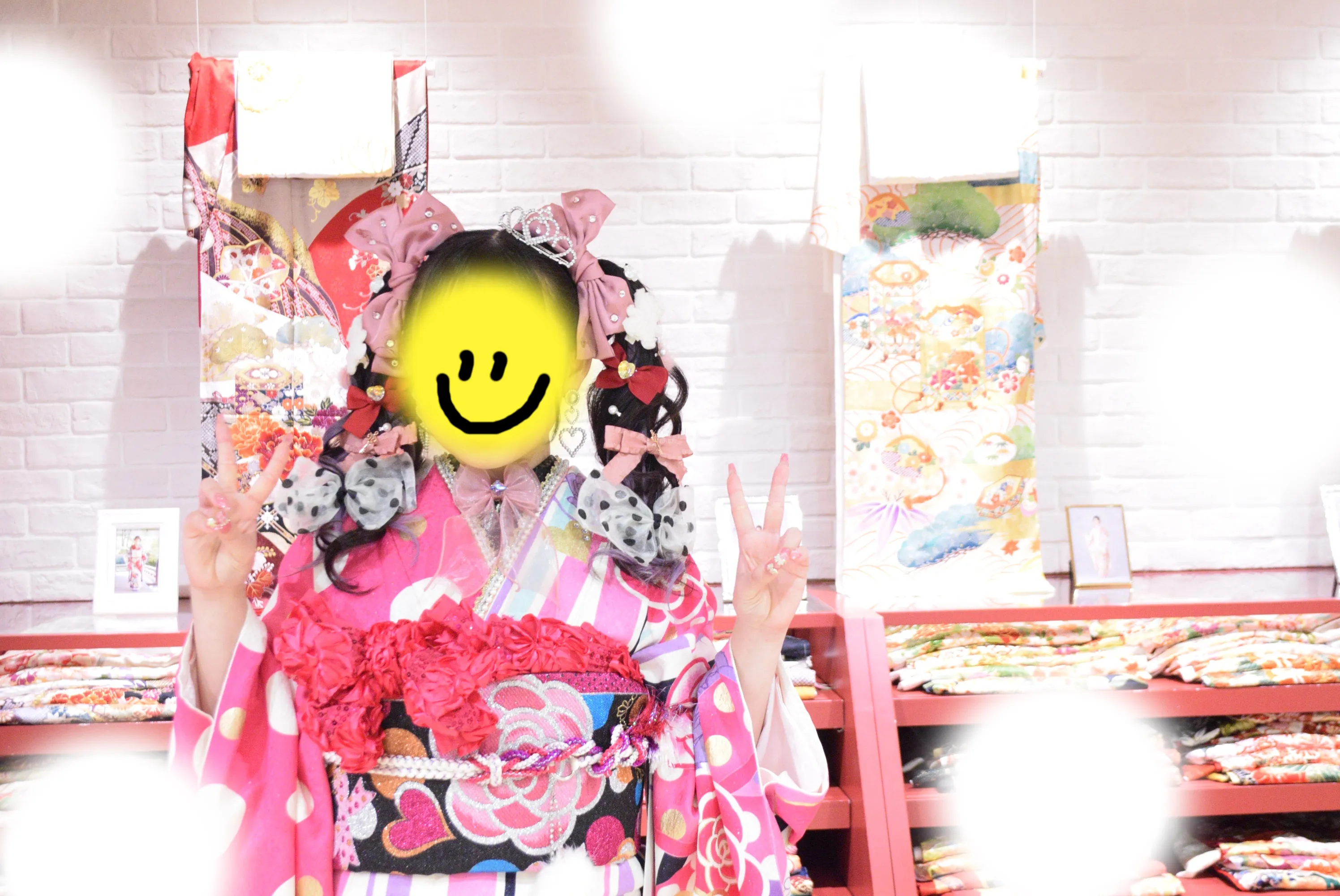 成人式　前撮り　梅田