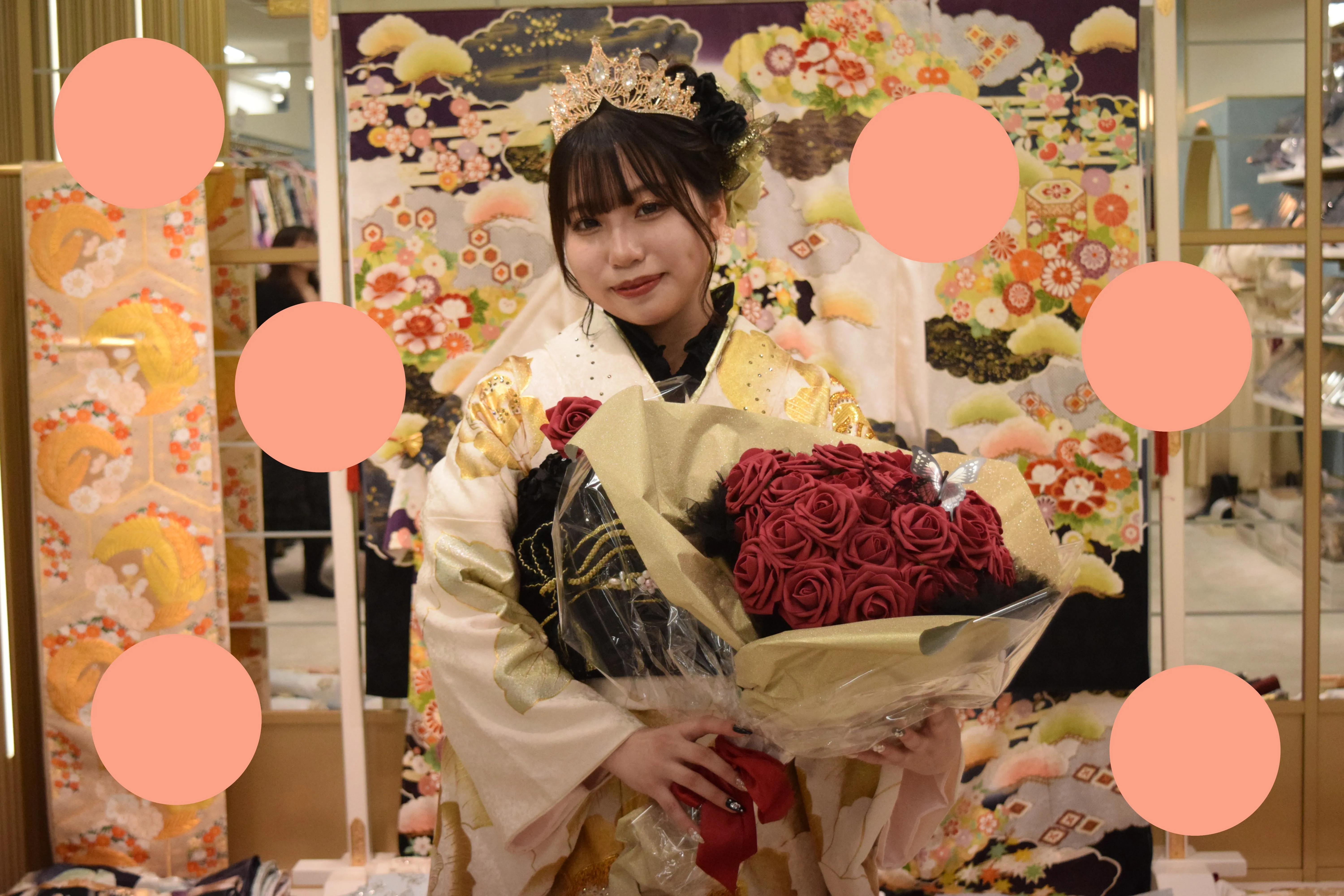 前撮り　振袖　撮影会　モード　キラキラ