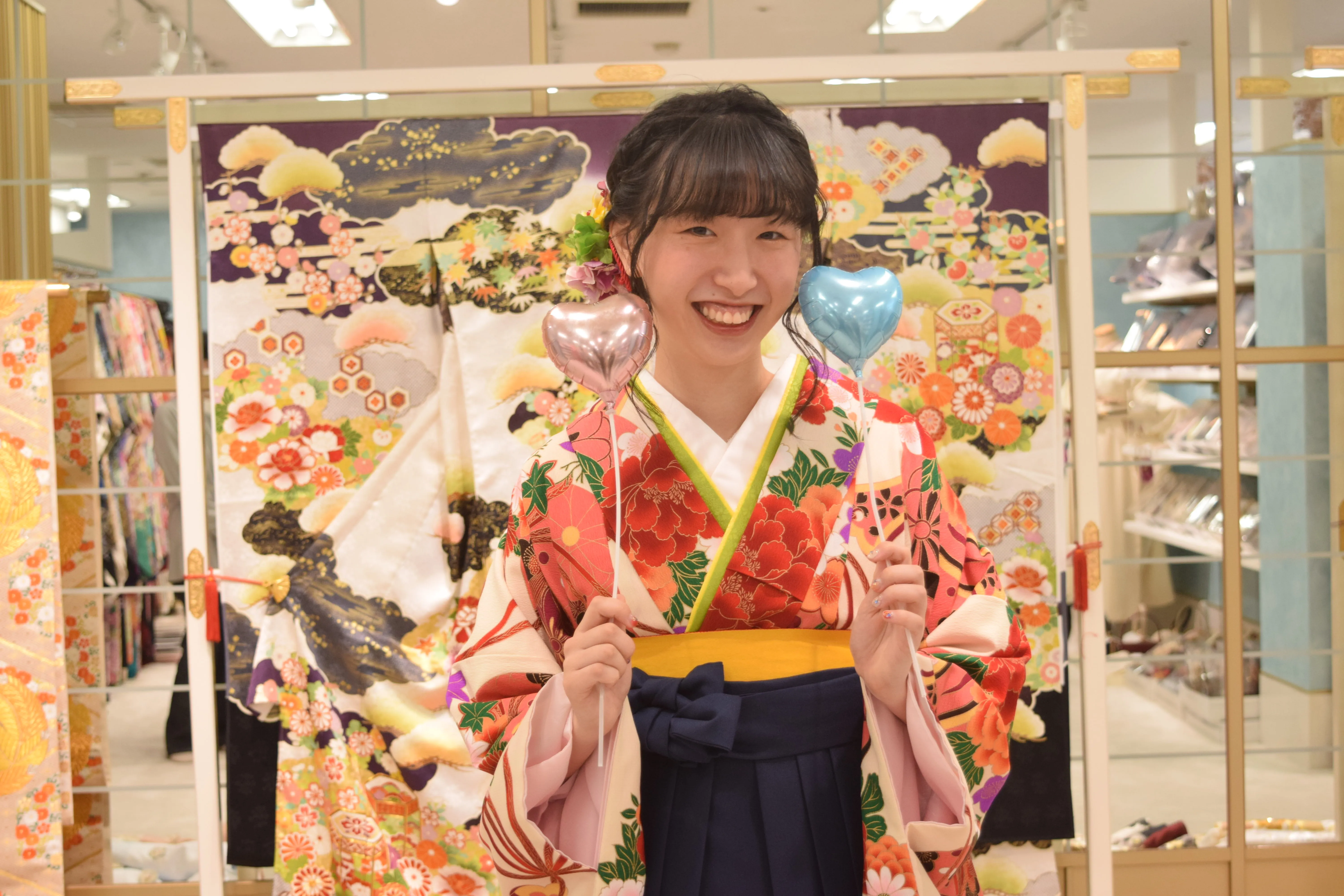 袴レンタル　前撮り　卒業式袴　古典　レトロ　古典振袖