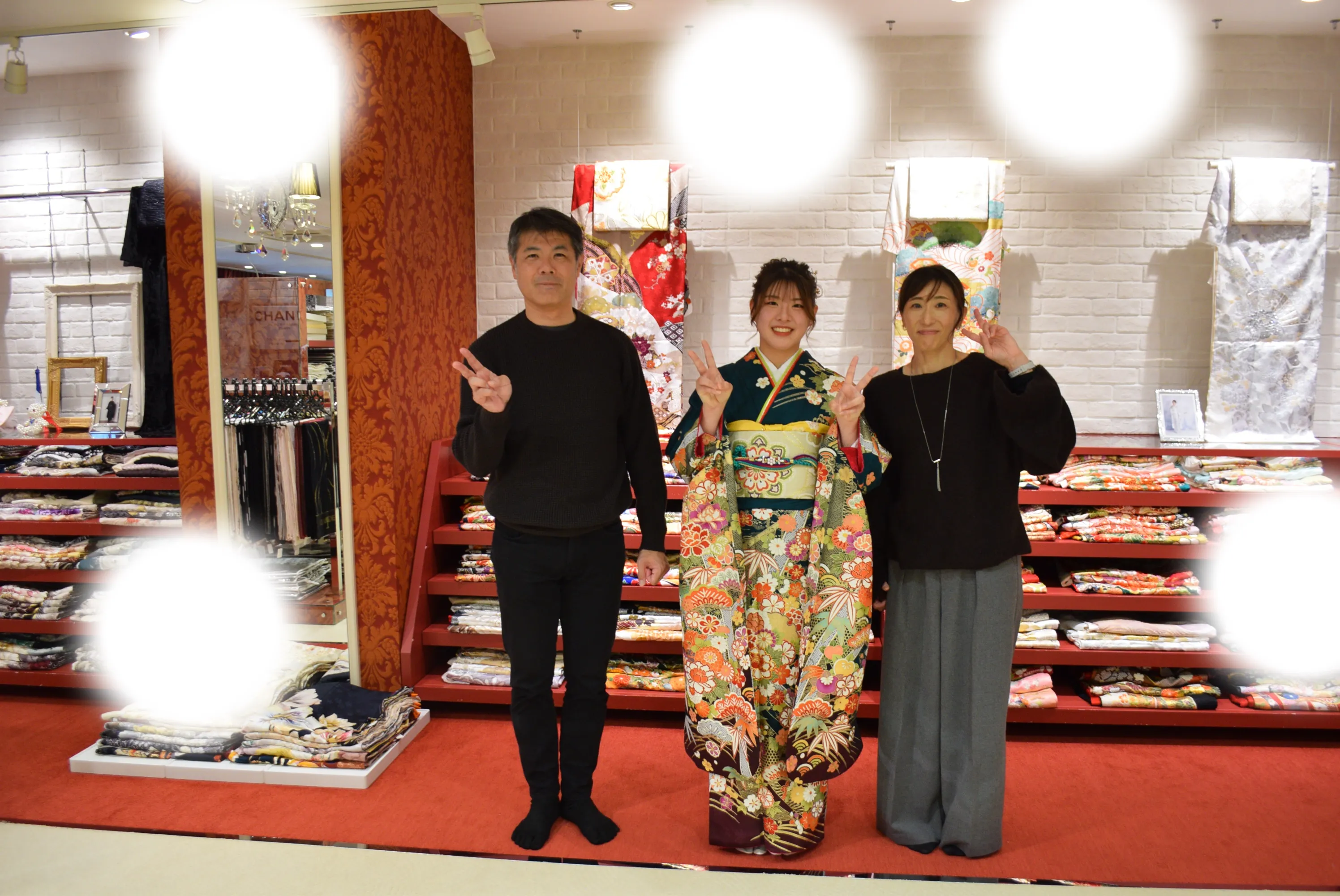 成人式　前撮り　梅田　袴　くすみカラー　かわいい　イマドキ　淡色　古典　タカゼン　撮影