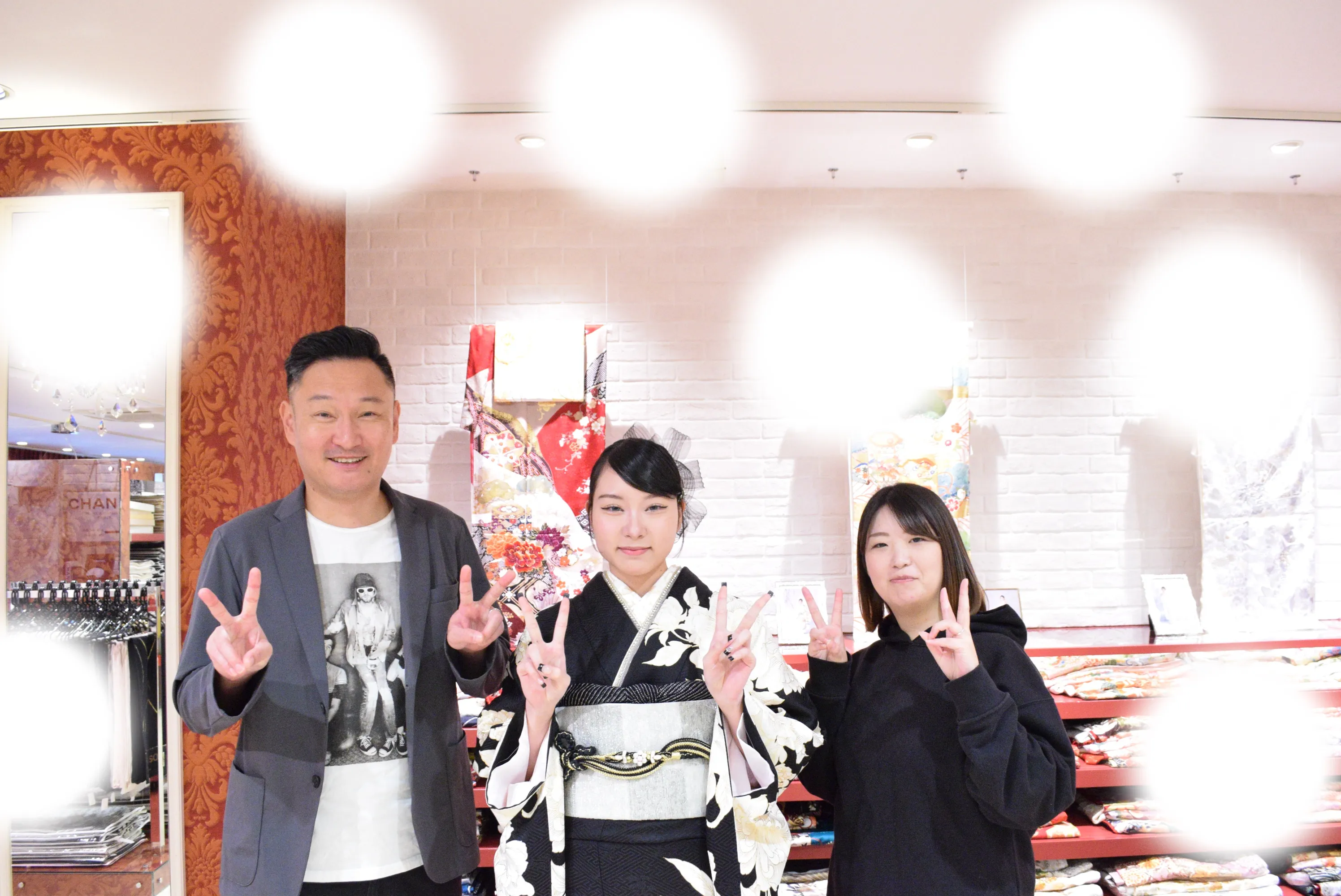 成人式　前撮り　梅田