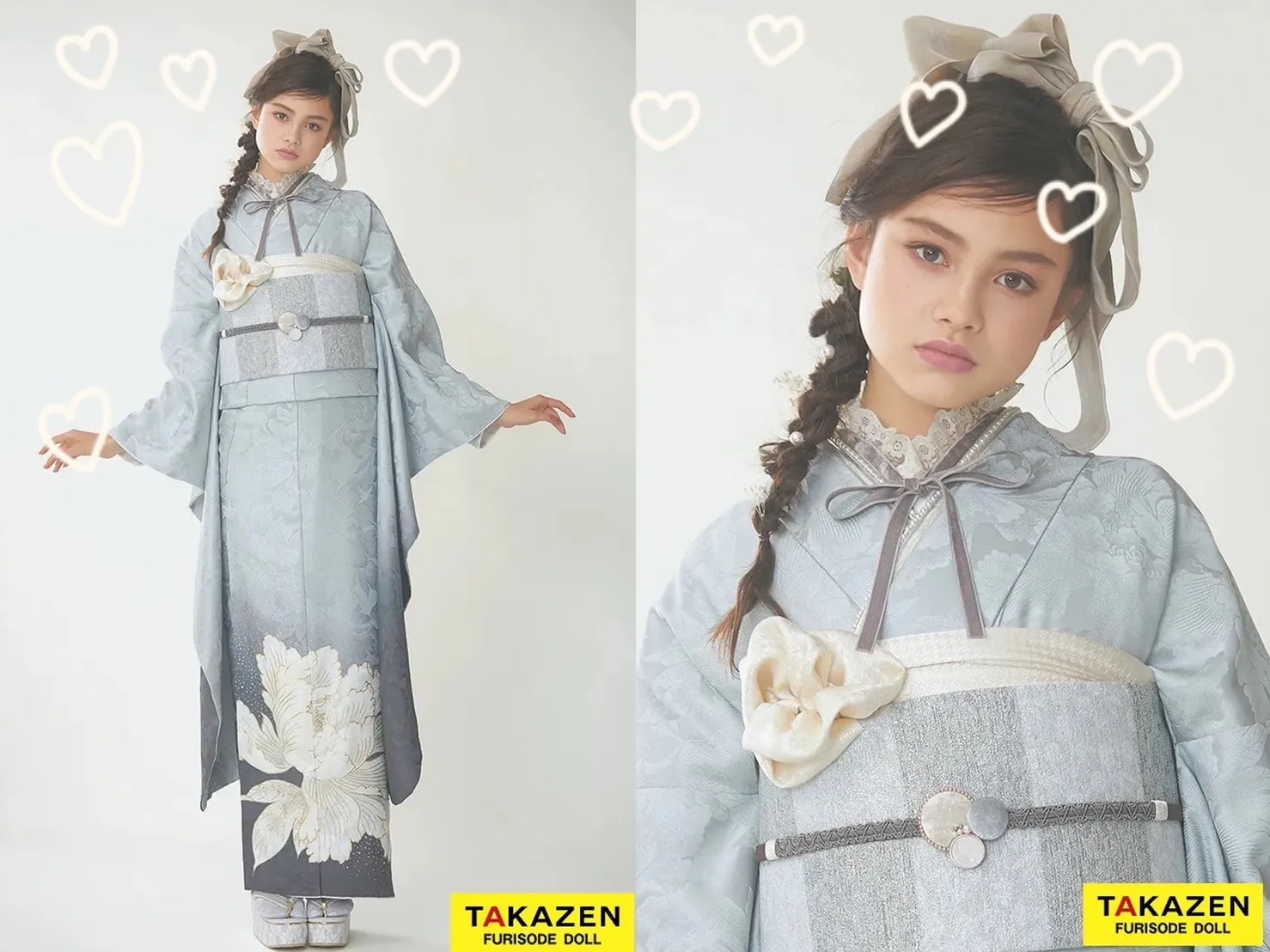 【TAKAZEN奈良店】22日　最新作シンプルくすみエレガントなお振袖のご紹介♡