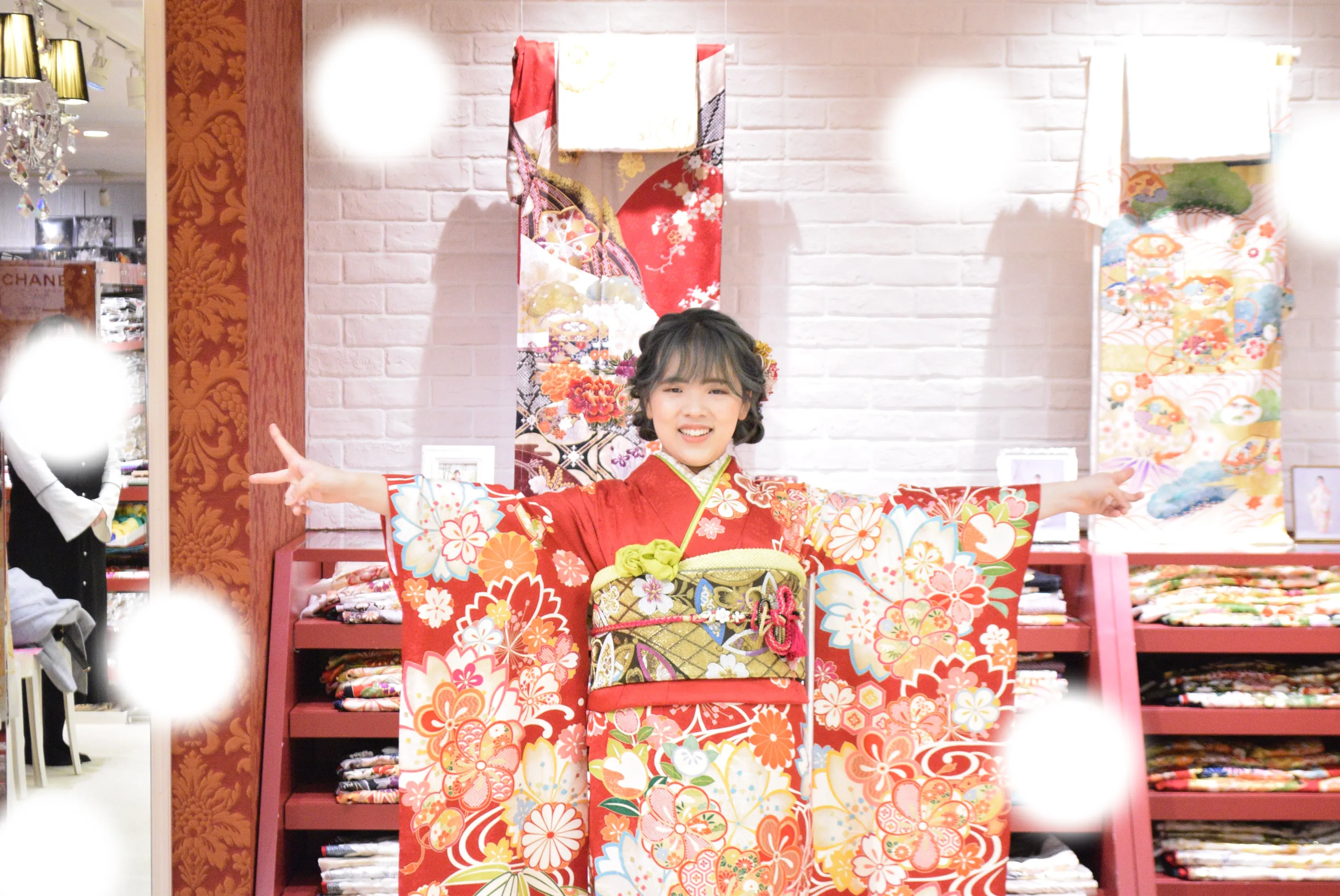 袴レンタル　振祖レンタル　くすみ　キラキラ　かわいい　梅田　大阪　安い　イマドキ　古典　くすみカラー　前撮り　ペット可