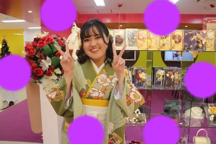 TAKAZEN神戸店　前撮り撮影会　イマドキ　カワイイ　コディネート　振袖　レンタル　袴　