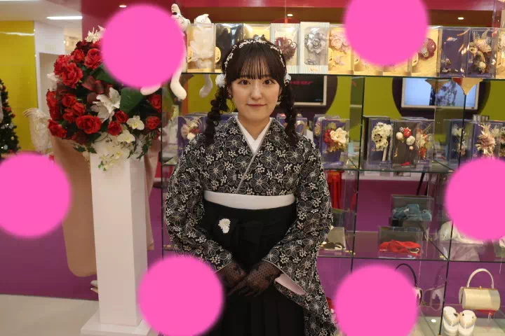 TAKAZEN神戸店　前撮り撮影会　イマドキ　カワイイ　コディネート　振袖　レンタル　袴　