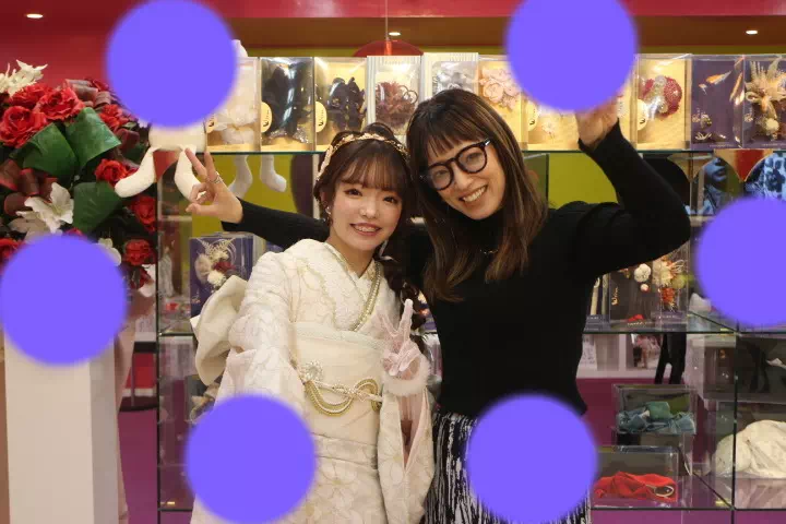 TAKAZEN神戸店　前撮り撮影会　イマドキ　カワイイ　コディネート　振袖　レンタル　袴　