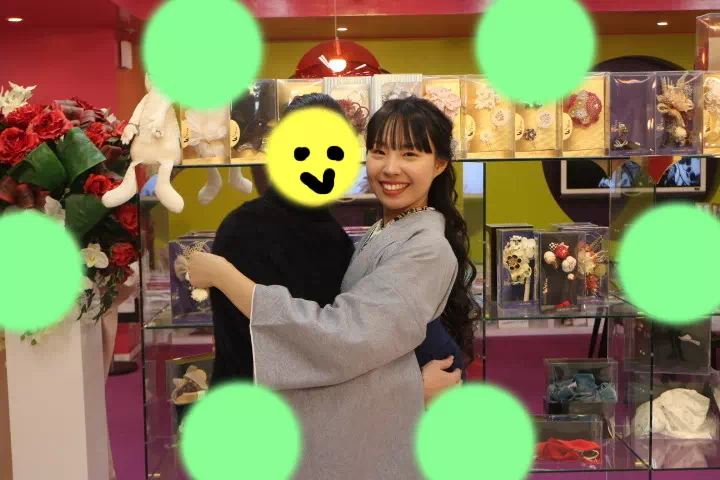TAKAZEN神戸店　前撮り撮影会　イマドキ　カワイイ　コディネート　振袖　レンタル　袴　