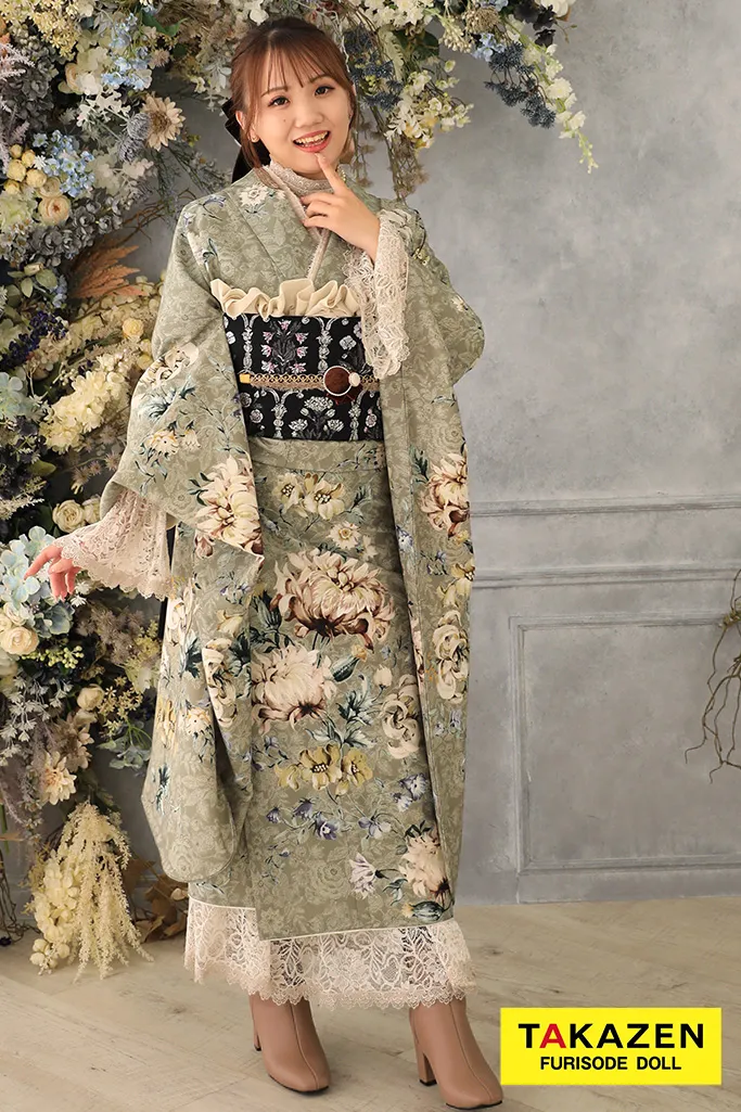 振袖　レンタル　オシャレ　かわいい　ジルスチュアート　なんば　心斎橋