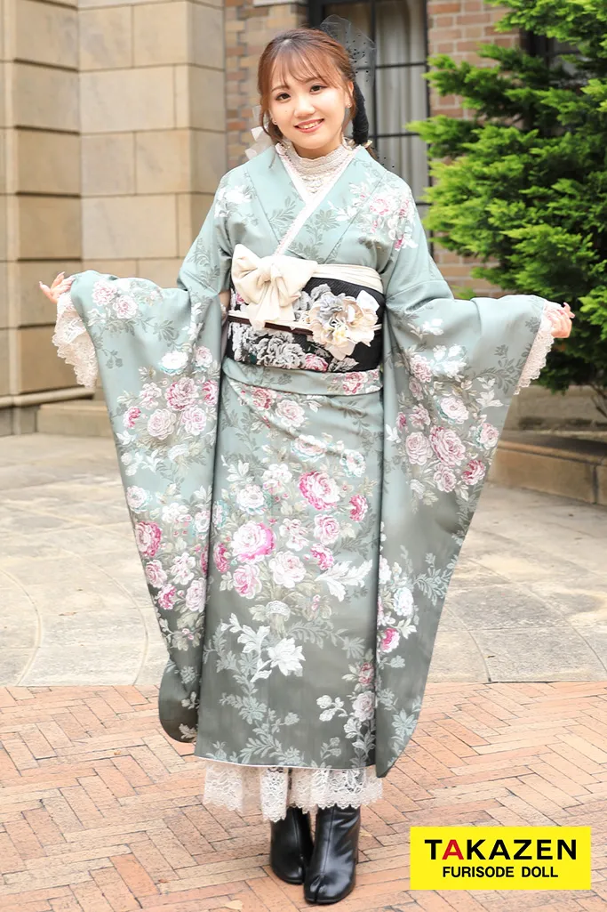 振袖　レンタル　オシャレ　かわいい　ジルスチュアート　なんば　心斎橋
