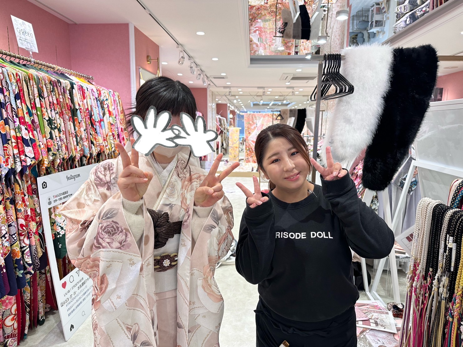 【TAKAZEN姫路店】♡20日　赤穂市成人式　キラキラ可愛い！TAKAZENオリジナルヘップバーン振袖姫ちゃん♡