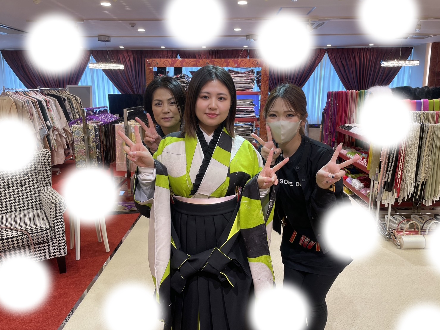 【TAKAZEN大阪梅田本店】♡17日　モダンアンテナの個性的でオシャレな袴姫ちゃん♡
