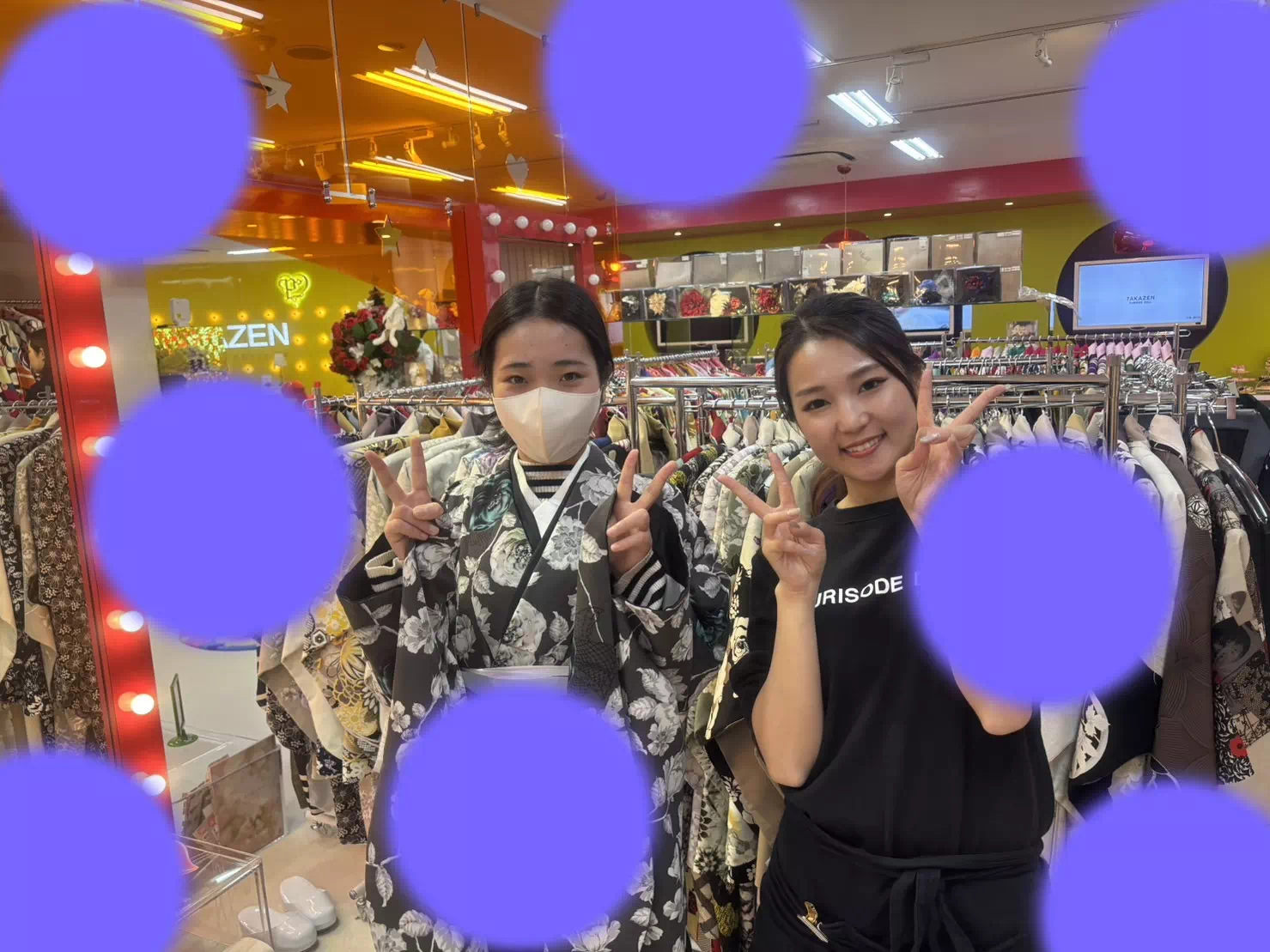 袴レンタル　卒業式　玉城ティナ　おしゃれ　イマドキ　TAKAZEN神戸店　