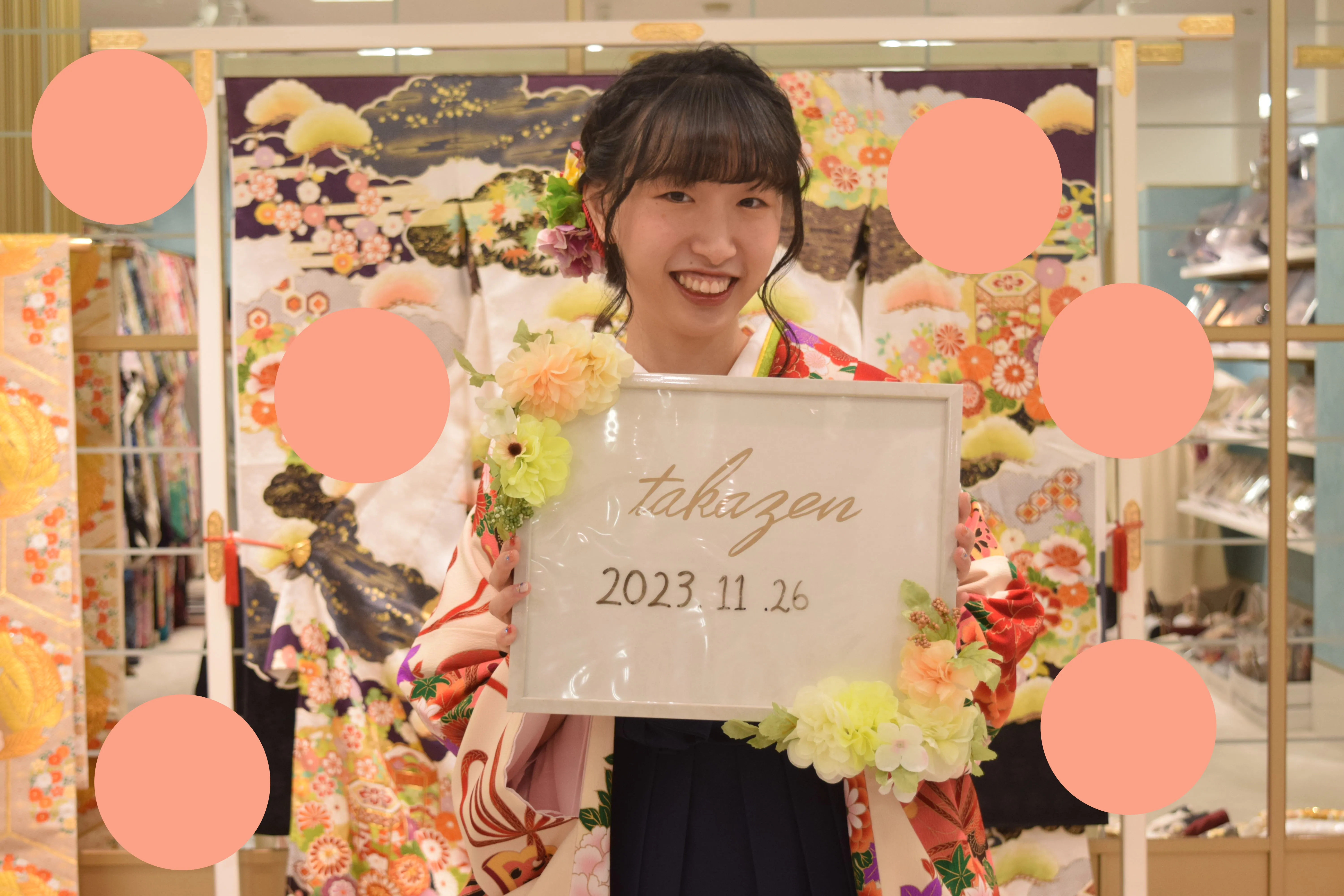 袴レンタル　前撮り　卒業式袴　古典　レトロ　古典振袖