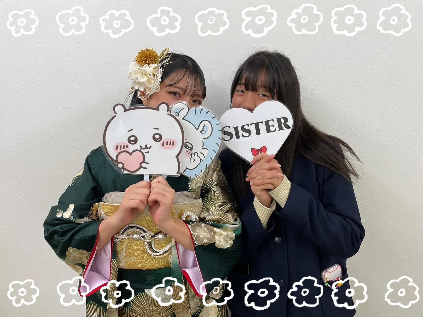 振袖　レンタル　奈良　前撮り撮影会　かわいい　緑