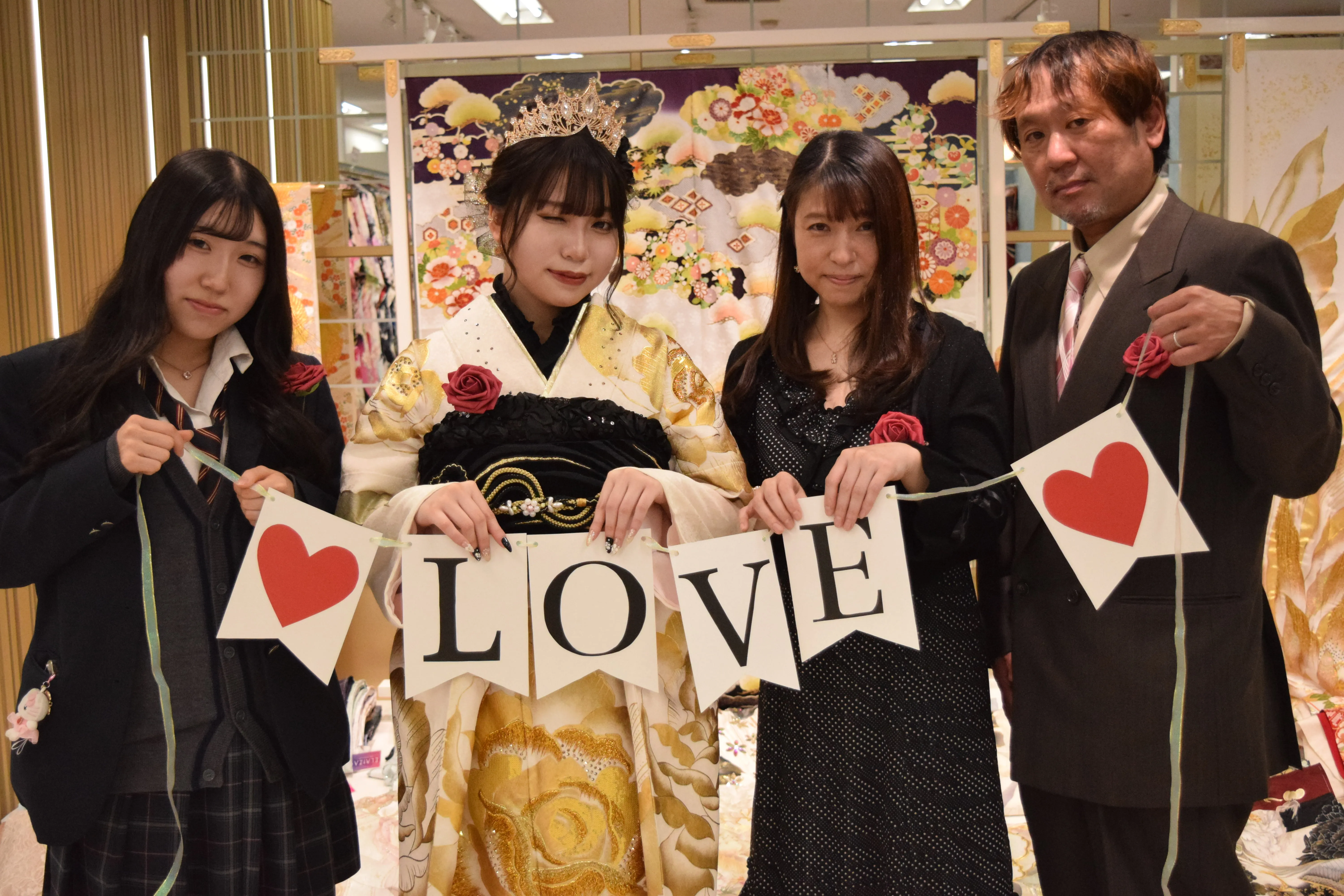 前撮り　振袖　撮影会　モード　キラキラ