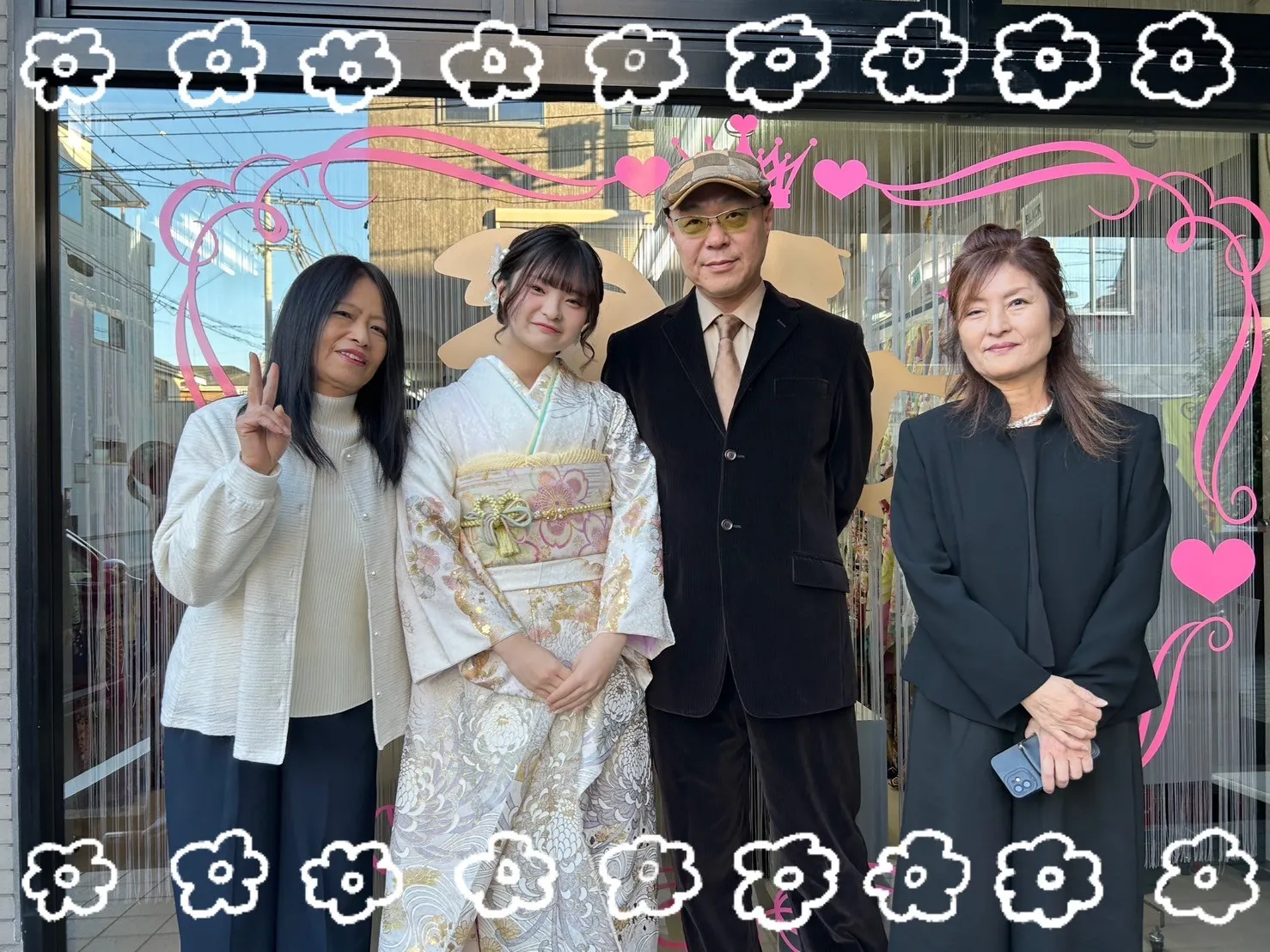 振袖　レンタル　奈良　前撮り撮影会　かわいい　赤　古典