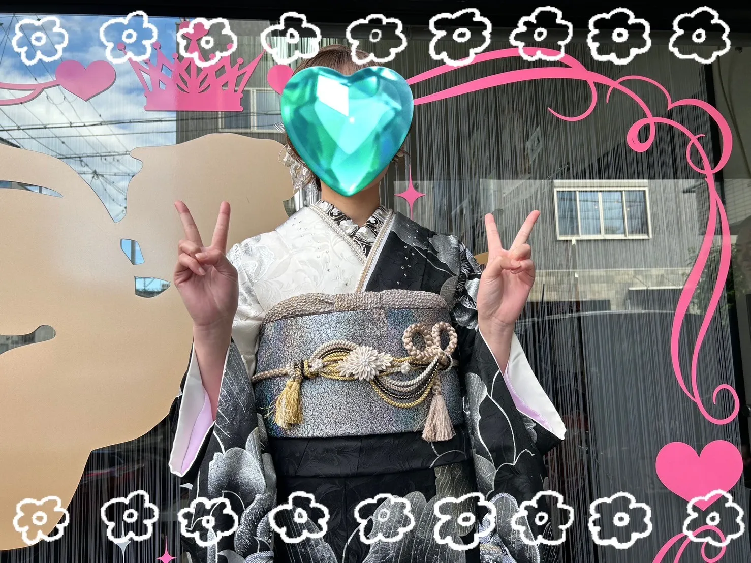 振袖　レンタル　奈良　前撮り撮影会　かわいい　赤　古典