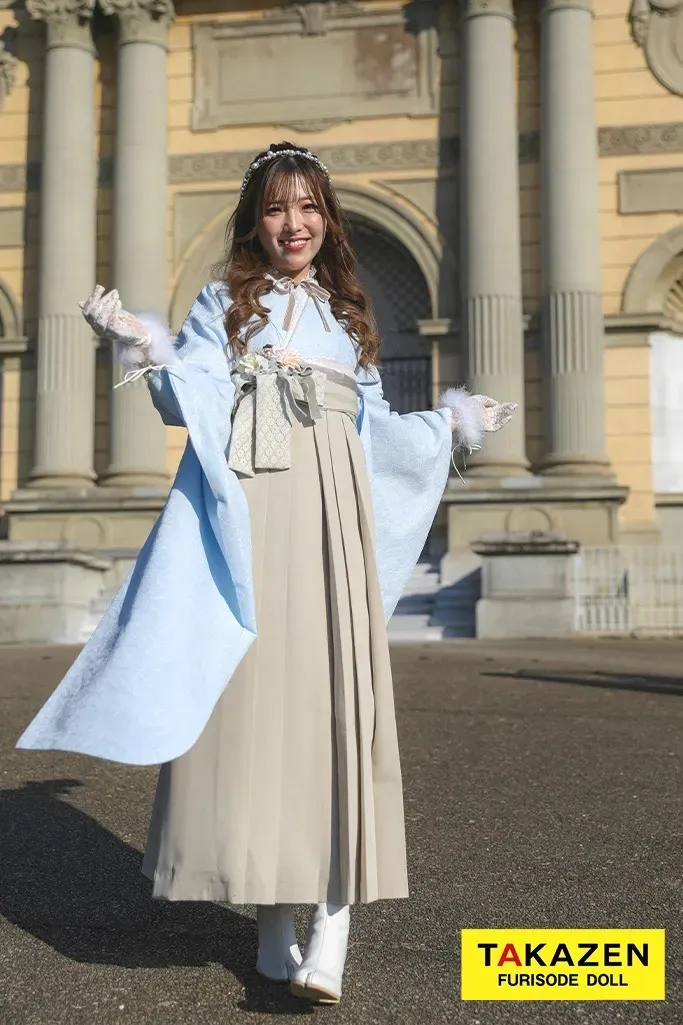 袴レンタル　振袖レンタル　くすみ　キラキラ　かわいい　梅田　大阪　安い　イマドキ　古典　くすみカラー　前撮り　ヴィンテージ　渋い