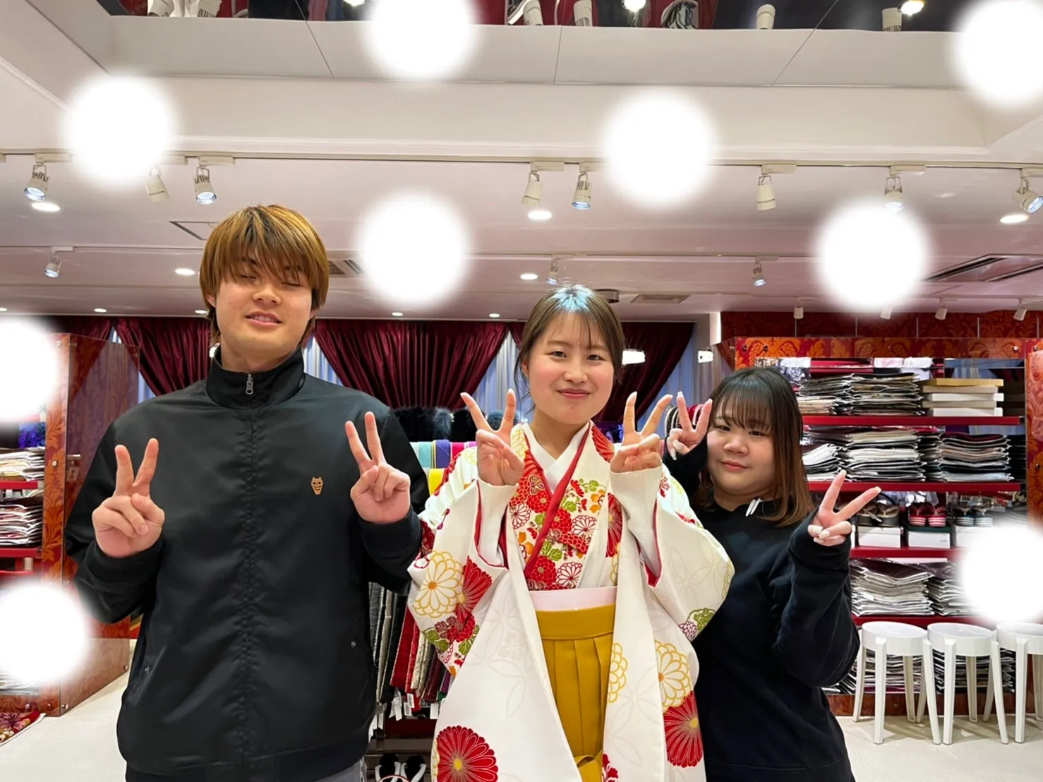成人式　前撮り　梅田　袴　くすみカラー　かわいい　イマドキ　淡色　古典　タカゼン　撮影