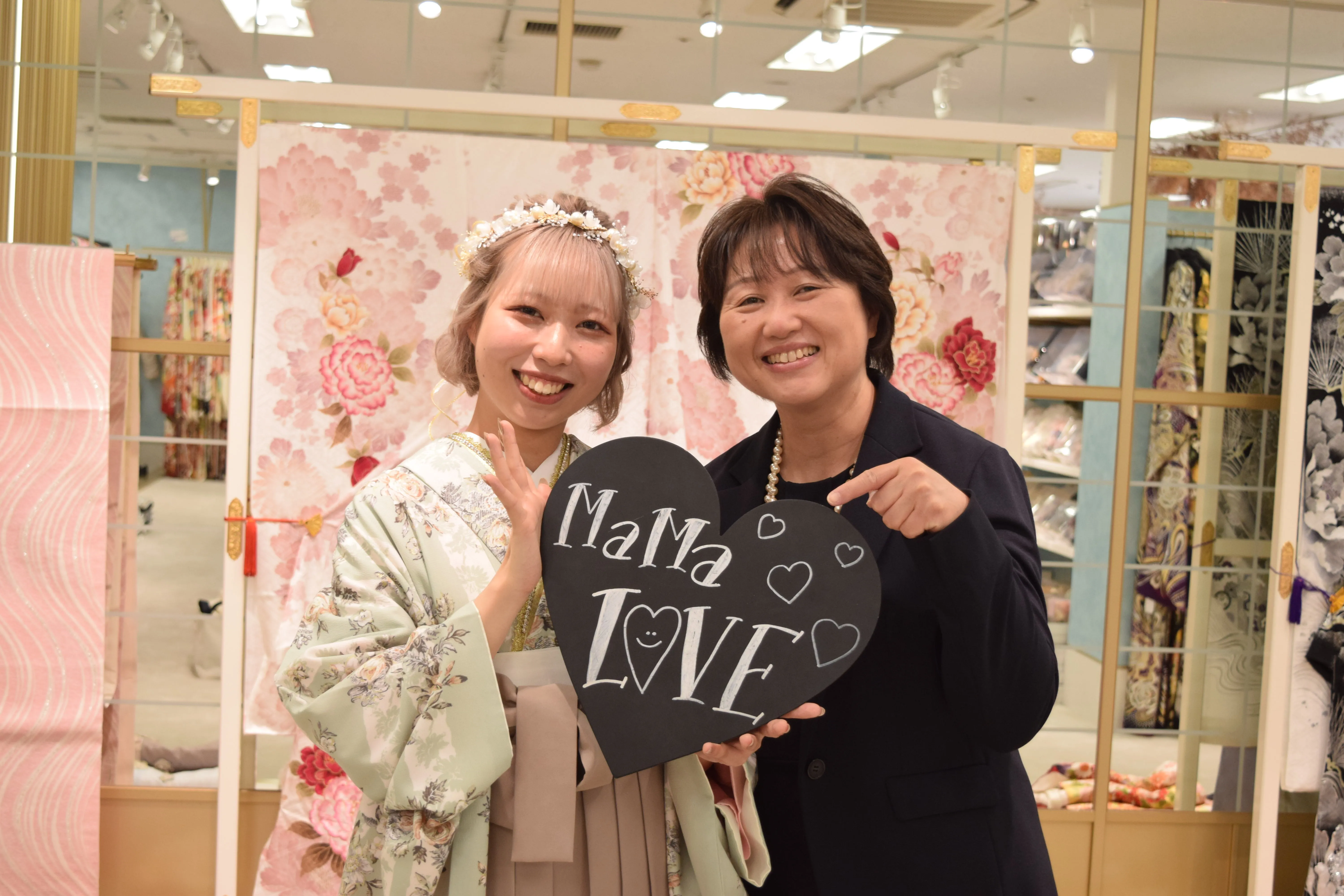 前撮り　袴　可愛い　くすみ系　なんば　心斎橋