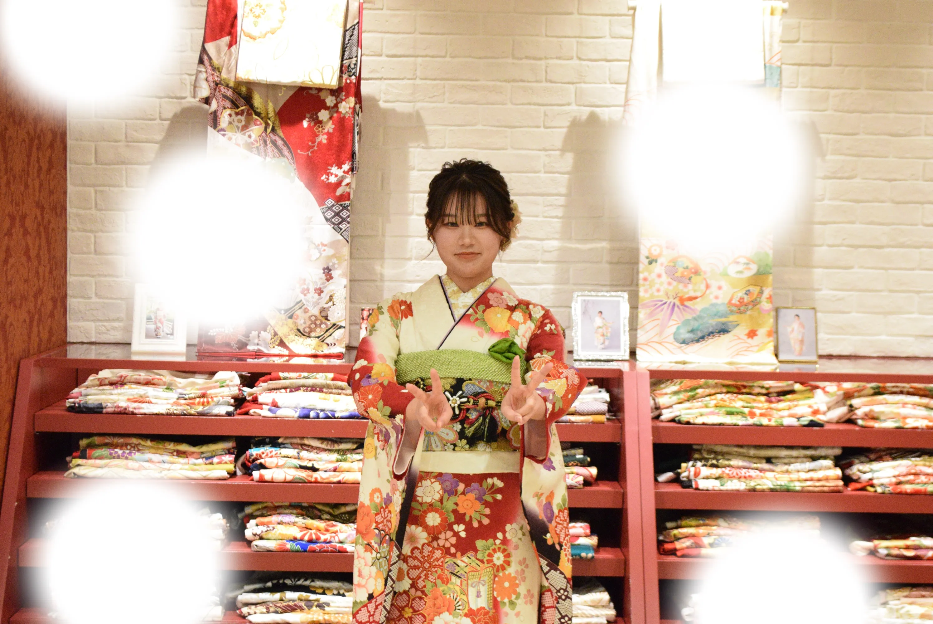 成人式　前撮り　梅田