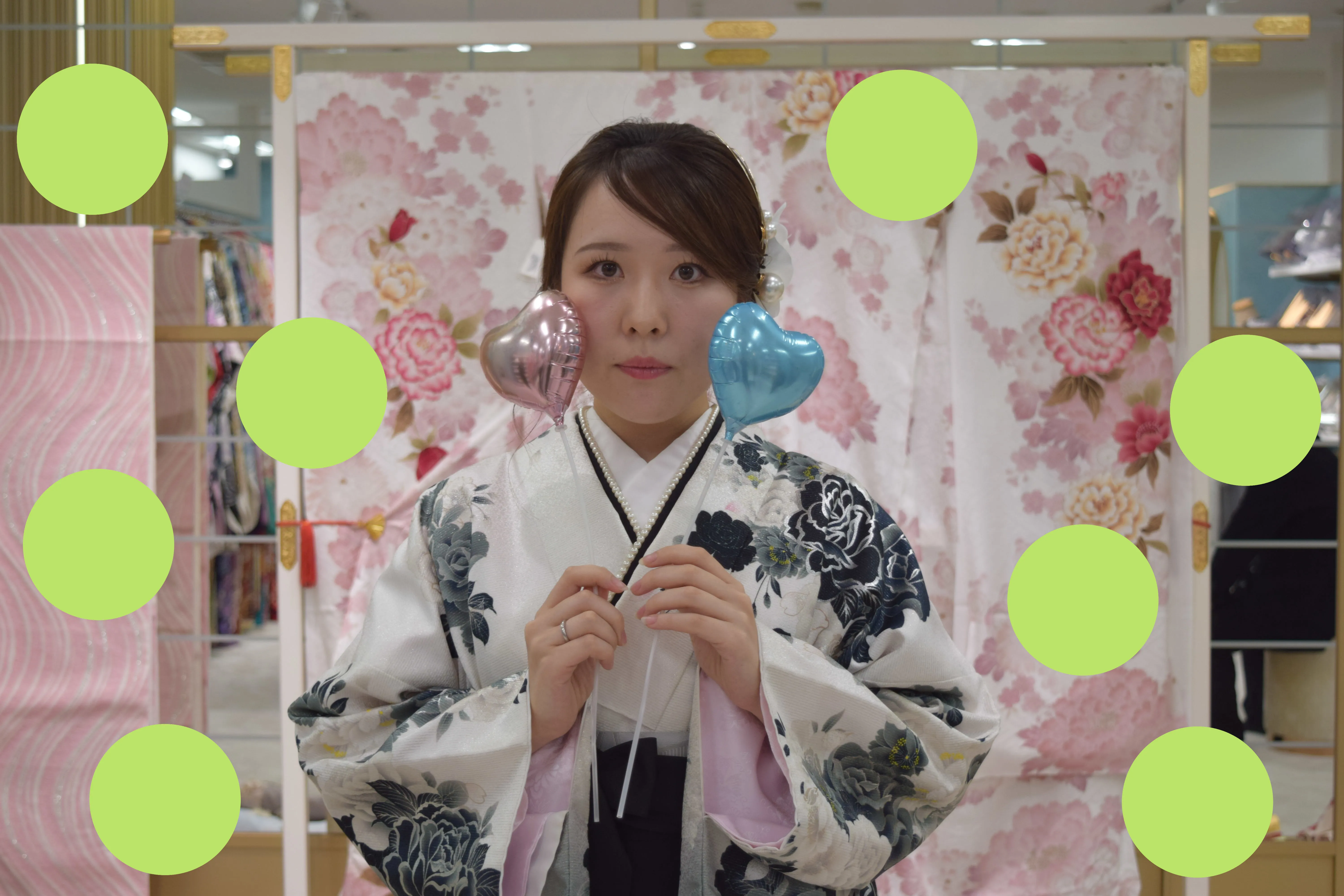 袴　モード　かっこいい　黒　撮影