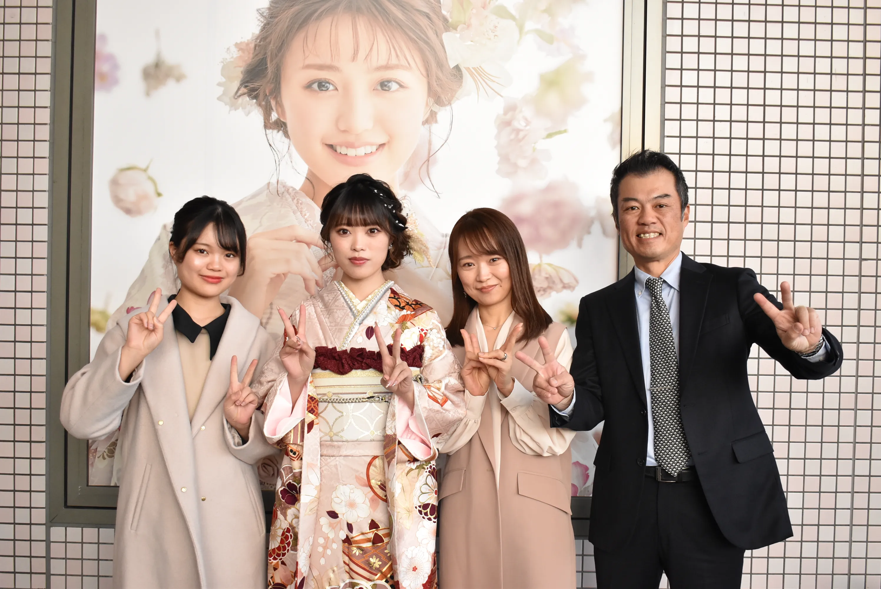 2024年　2025年　振袖　前撮り撮影会　TAKAZEN堺店