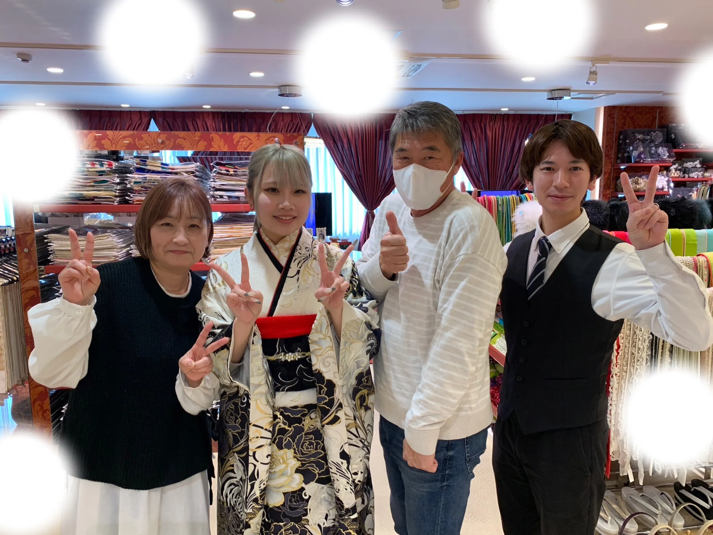 成人式　前撮り　梅田