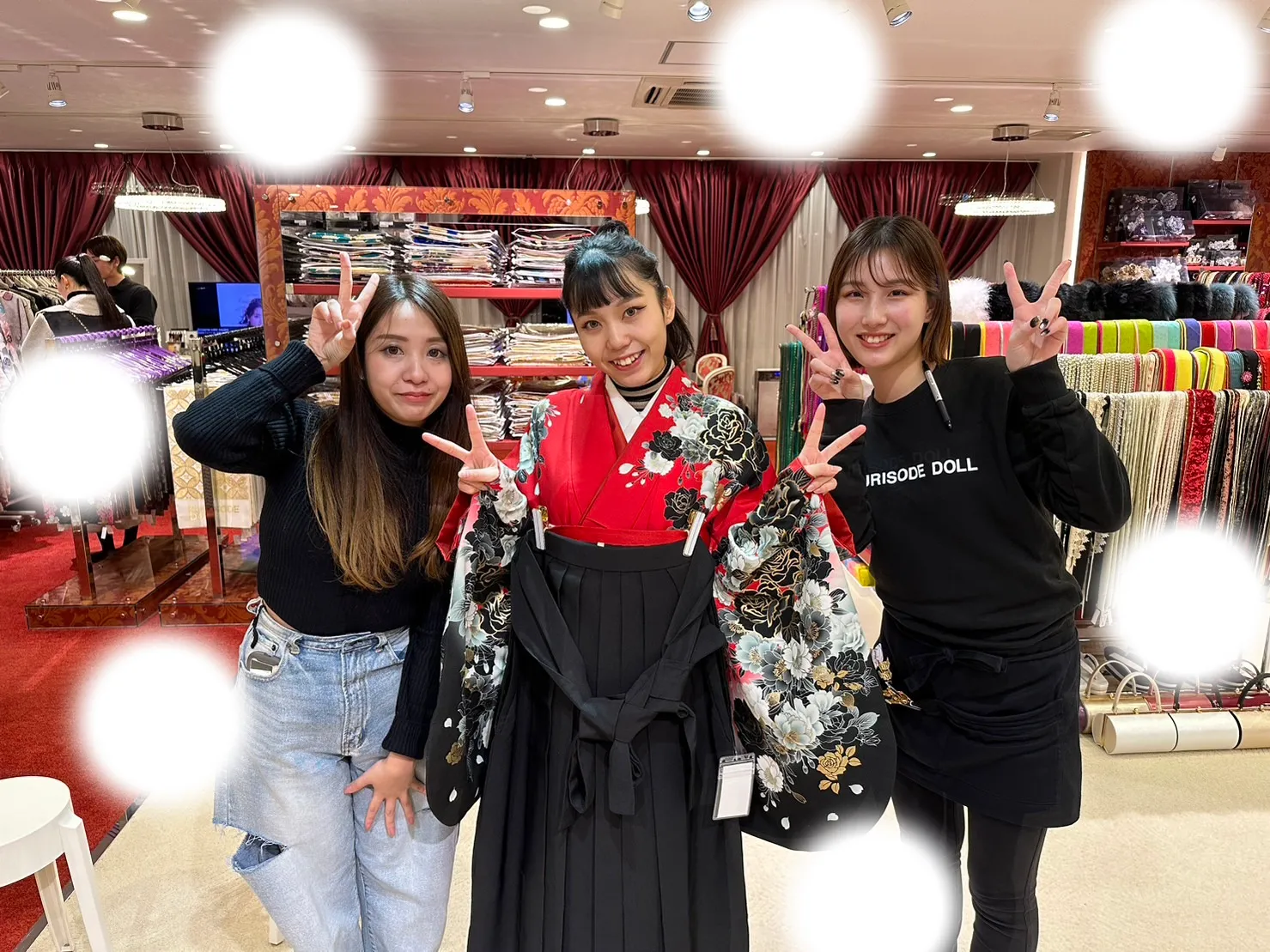 袴レンタル　振袖レンタル　安い　かわいい　イマドキ　新作　ヴィンテージ　大阪　梅田