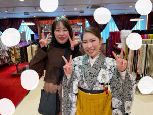 袴レンタル　卒業式　TAKAZEN
