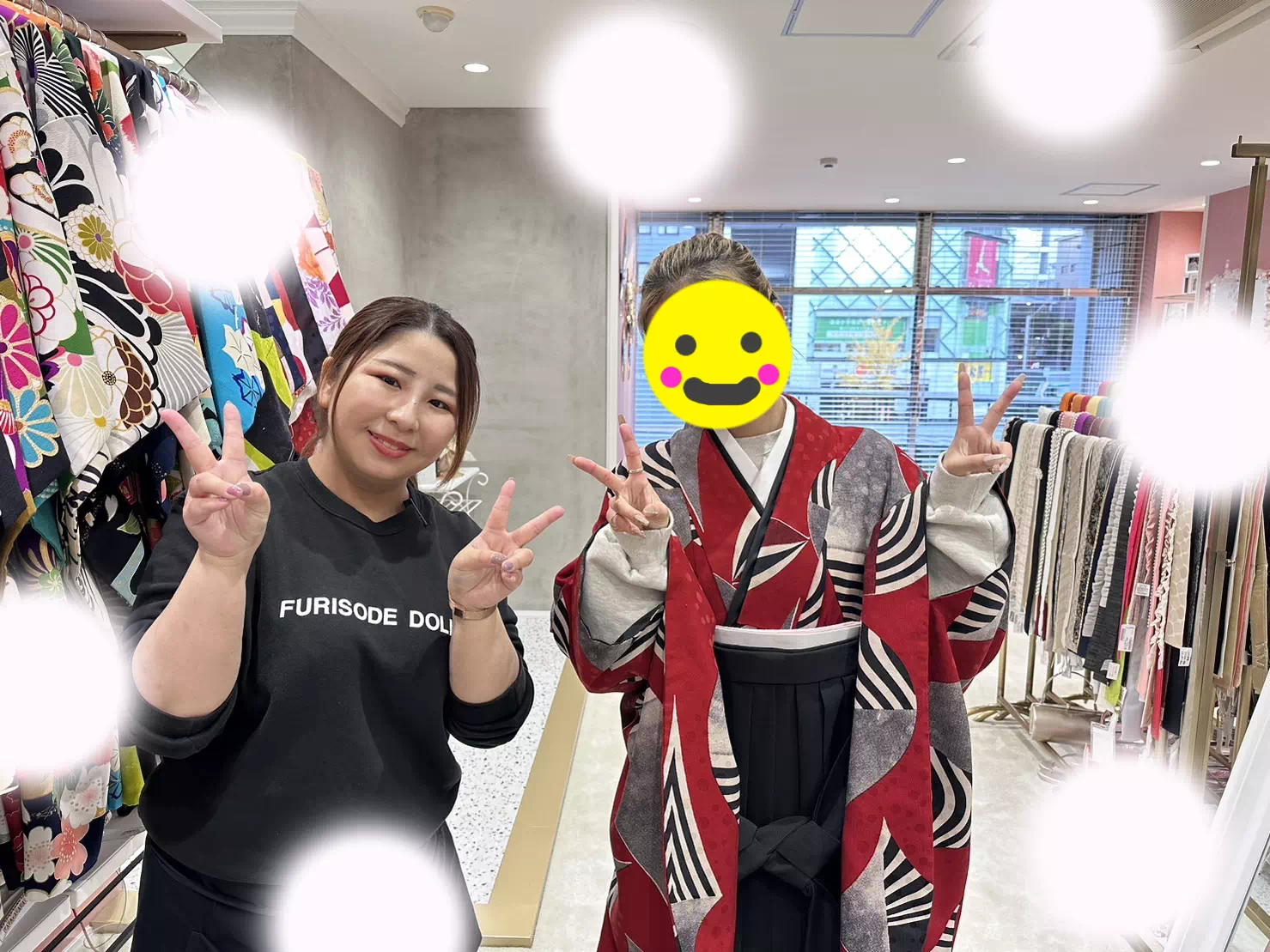 【TAKAZEN姫路店】♡04日　専門学校の卒業式でモダンでおしゃれなかわいい袴姫ちゃん♡