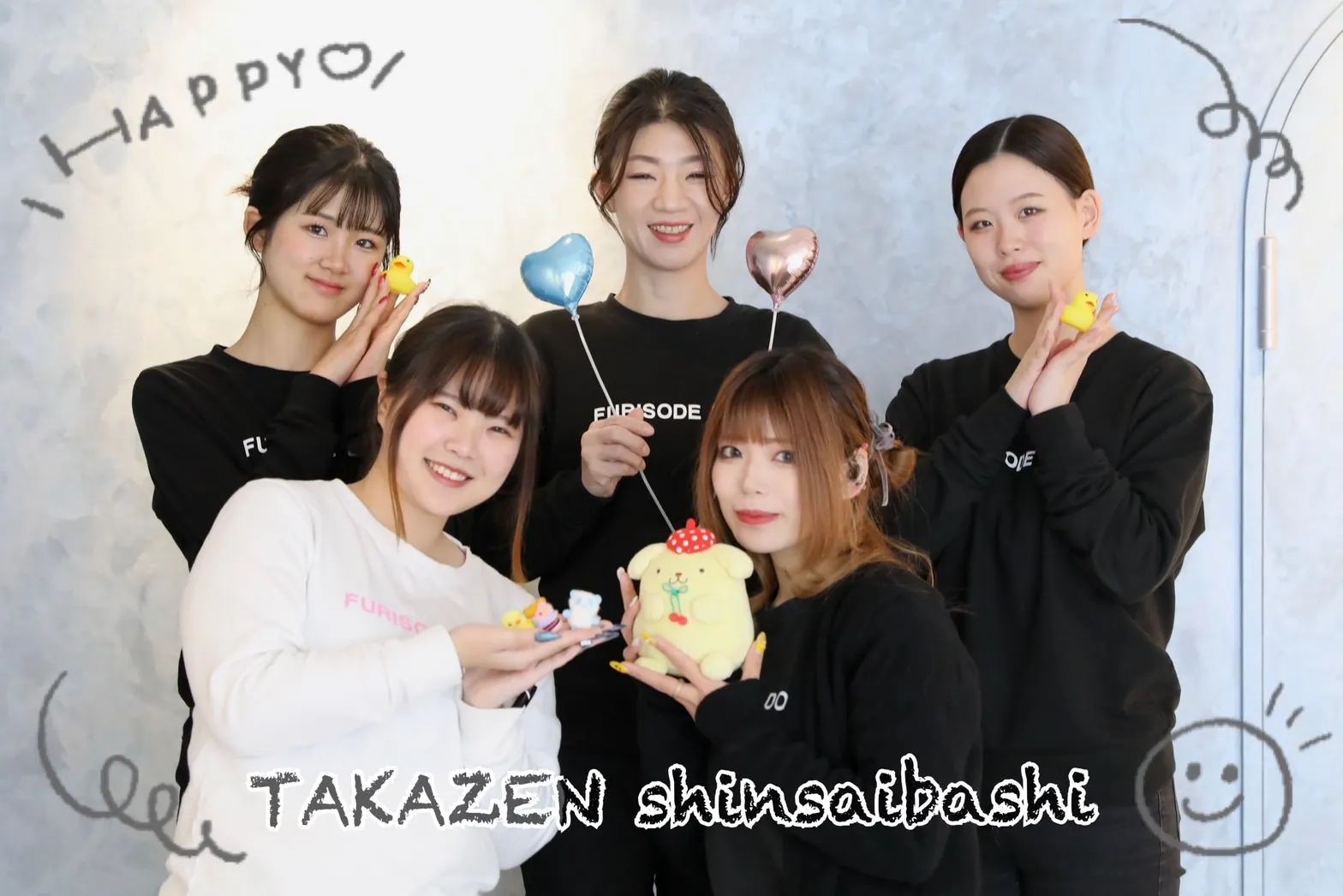 TAKAZEN心斎橋店　成人式振袖レンタル　卒業式袴レンタル