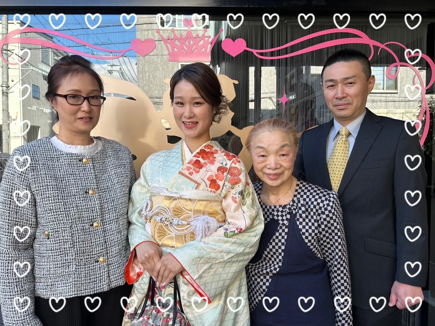 成人式　振袖　前撮り撮影会　ママ振り　古典　上品　華やか