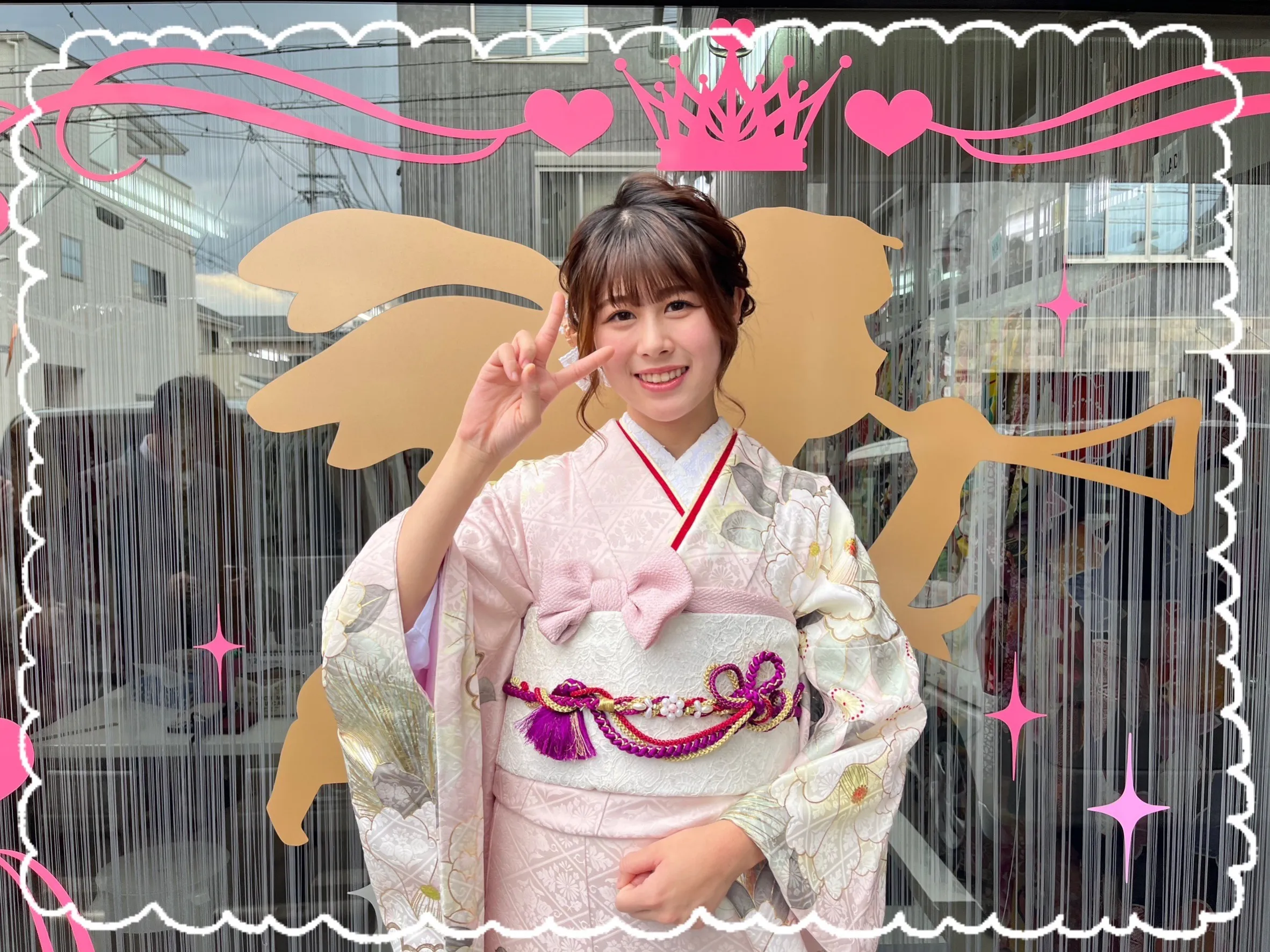 振袖　レンタル　奈良　人気　かわいい　前撮り撮影会　成人式前撮り