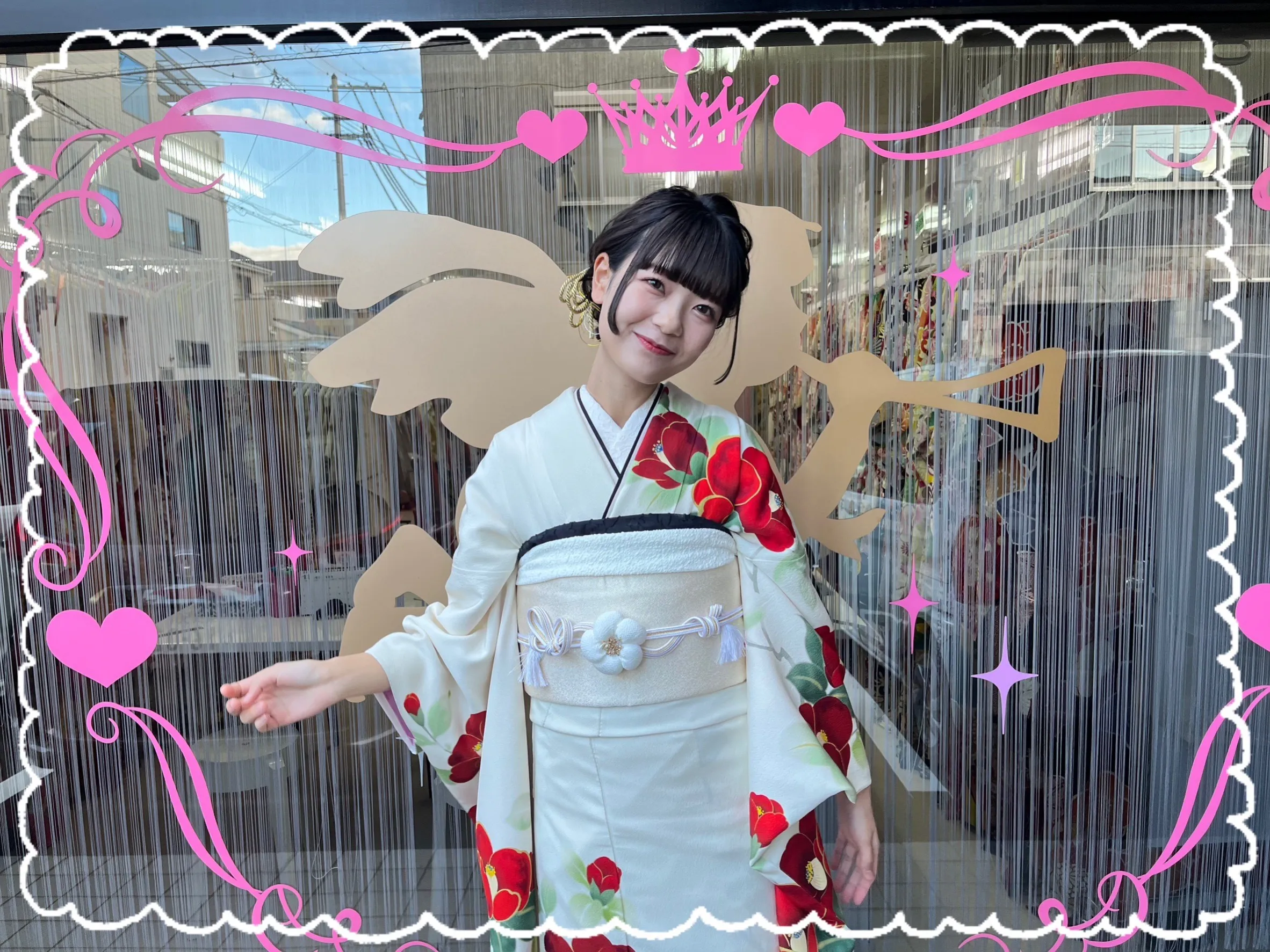 振袖　レンタル　奈良　人気　かわいい　前撮り撮影会　成人式前撮り