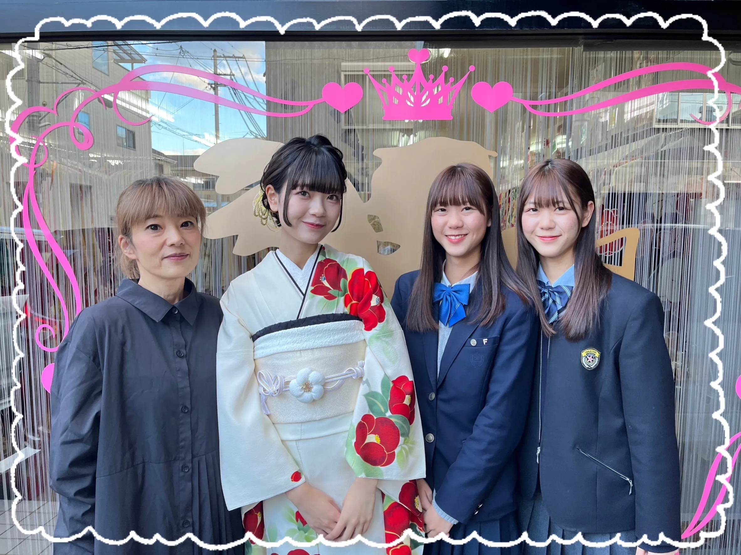 振袖　レンタル　奈良　人気　かわいい　前撮り撮影会　成人式前撮り
