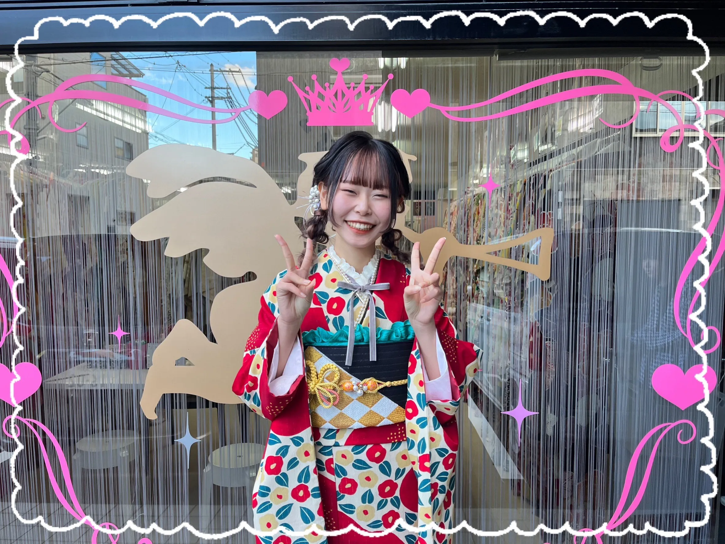 振袖　レンタル　奈良　人気　かわいい　前撮り撮影会　成人式前撮り