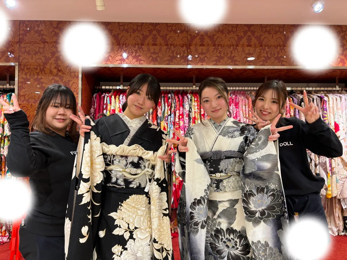 袴レンタル　振袖レンタル　くすみ　キラキラ　かわいい　梅田　大阪　安い　イマドキ　古典　くすみカラー　前撮り　モード　キラキラ　派手