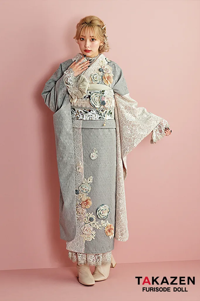 振袖レンタル　奈良　橿原　かわいい　おしゃれ　個性派　かわいい　かっこいい　くすみ　イマドキ　
