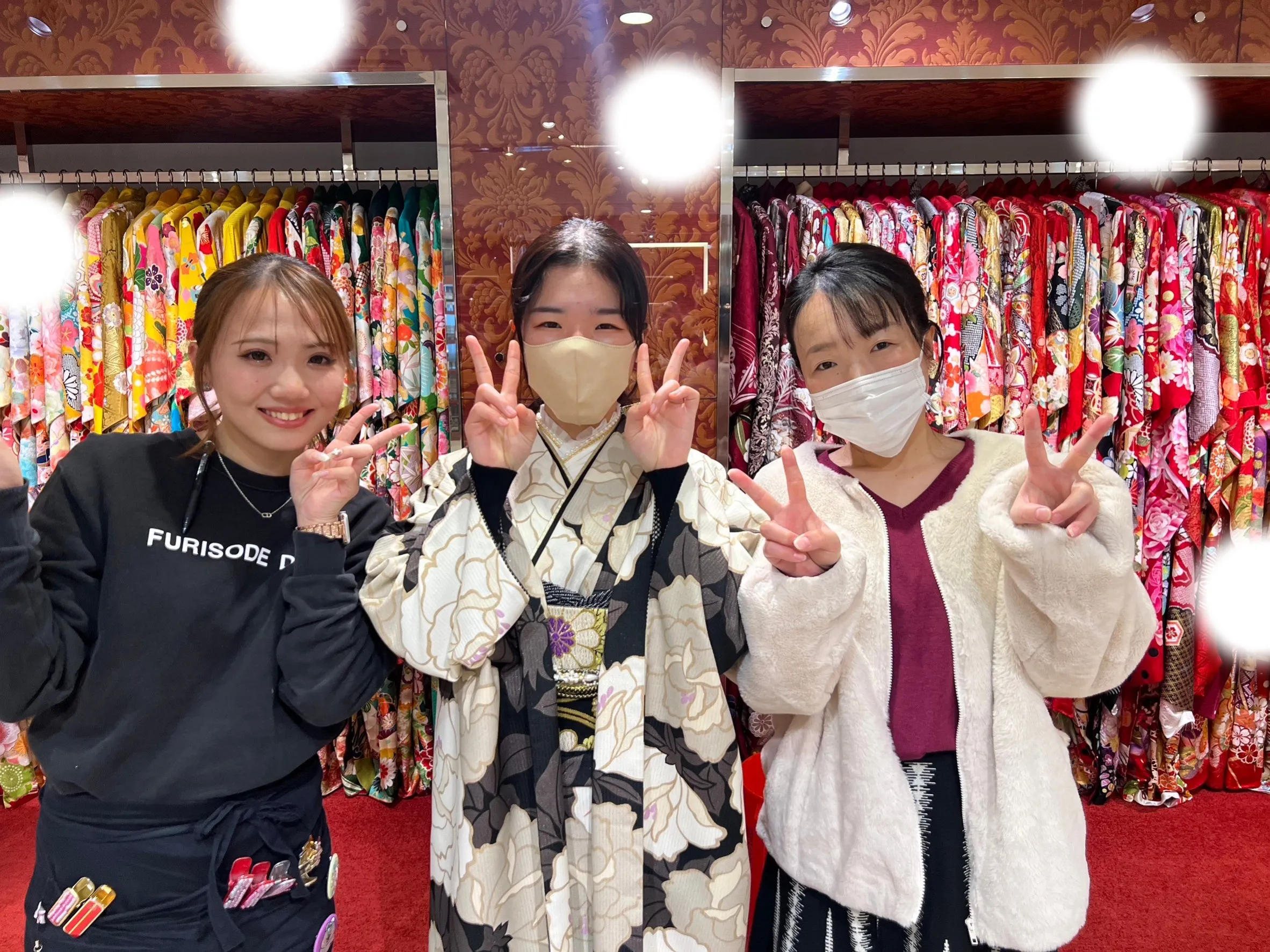 袴レンタル　振袖レンタル　くすみ　キラキラ　かわいい　梅田　大阪　安い　イマドキ　古典　くすみカラー　前撮り　ヴィンテージ　渋い