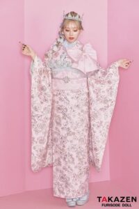 成人式　前撮り　梅田　袴　くすみカラー　かわいい　イマドキ　淡色　古典　タカゼン　撮影