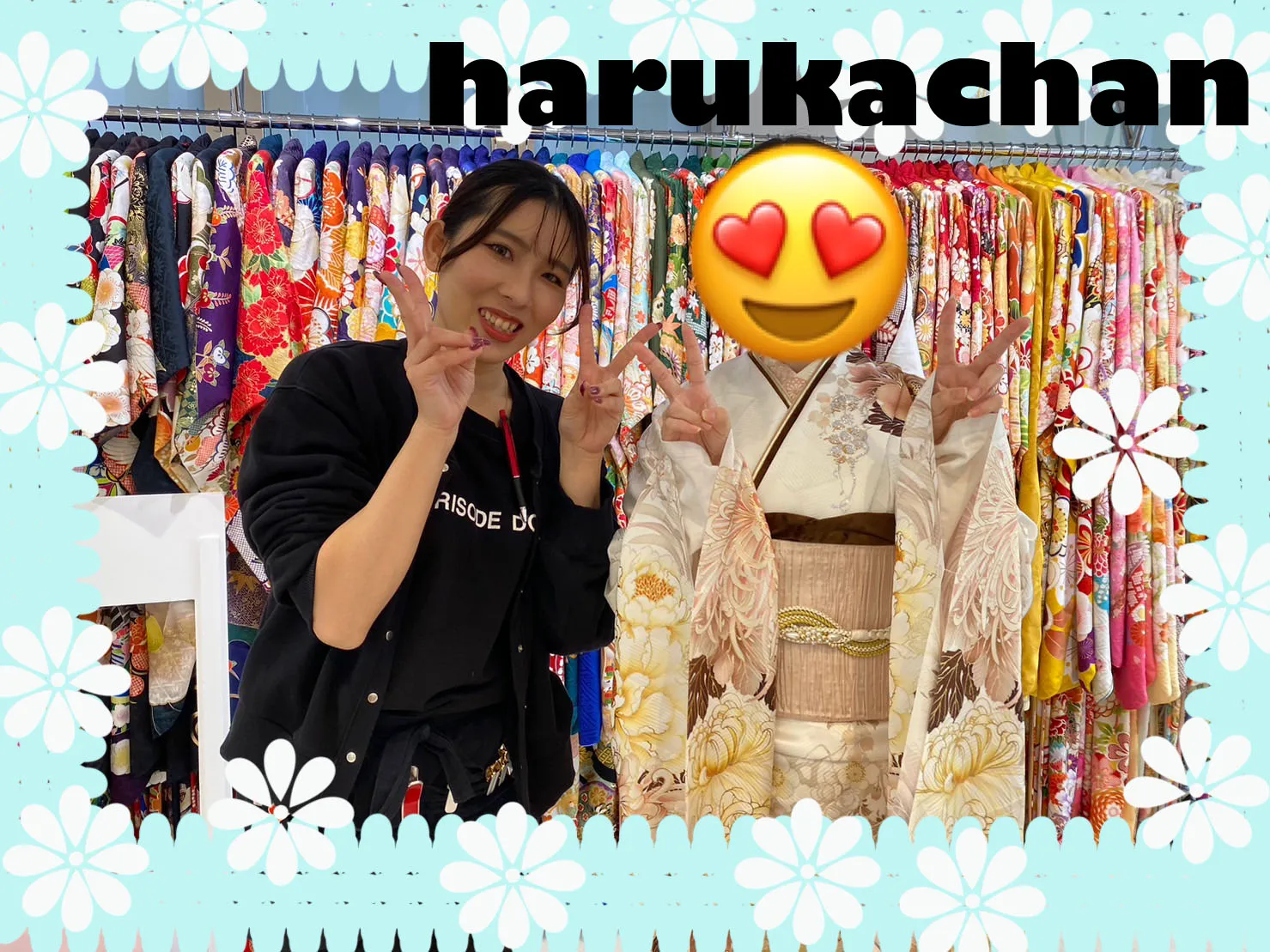 成人式　振袖レンタル　成人式振袖　ちいぽぽ　吉木千紗都　オリジナルカラー