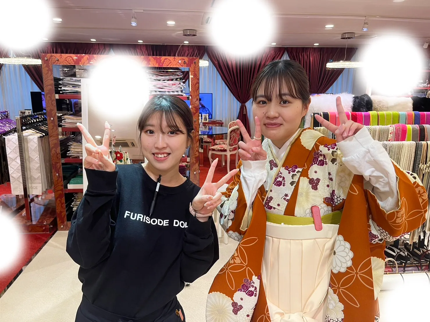 袴レンタル　振袖レンタル　くすみ　キラキラ　かわいい　梅田　大阪　安い　イマドキ　古典　くすみカラー　前撮り　ヴィンテージ　渋い