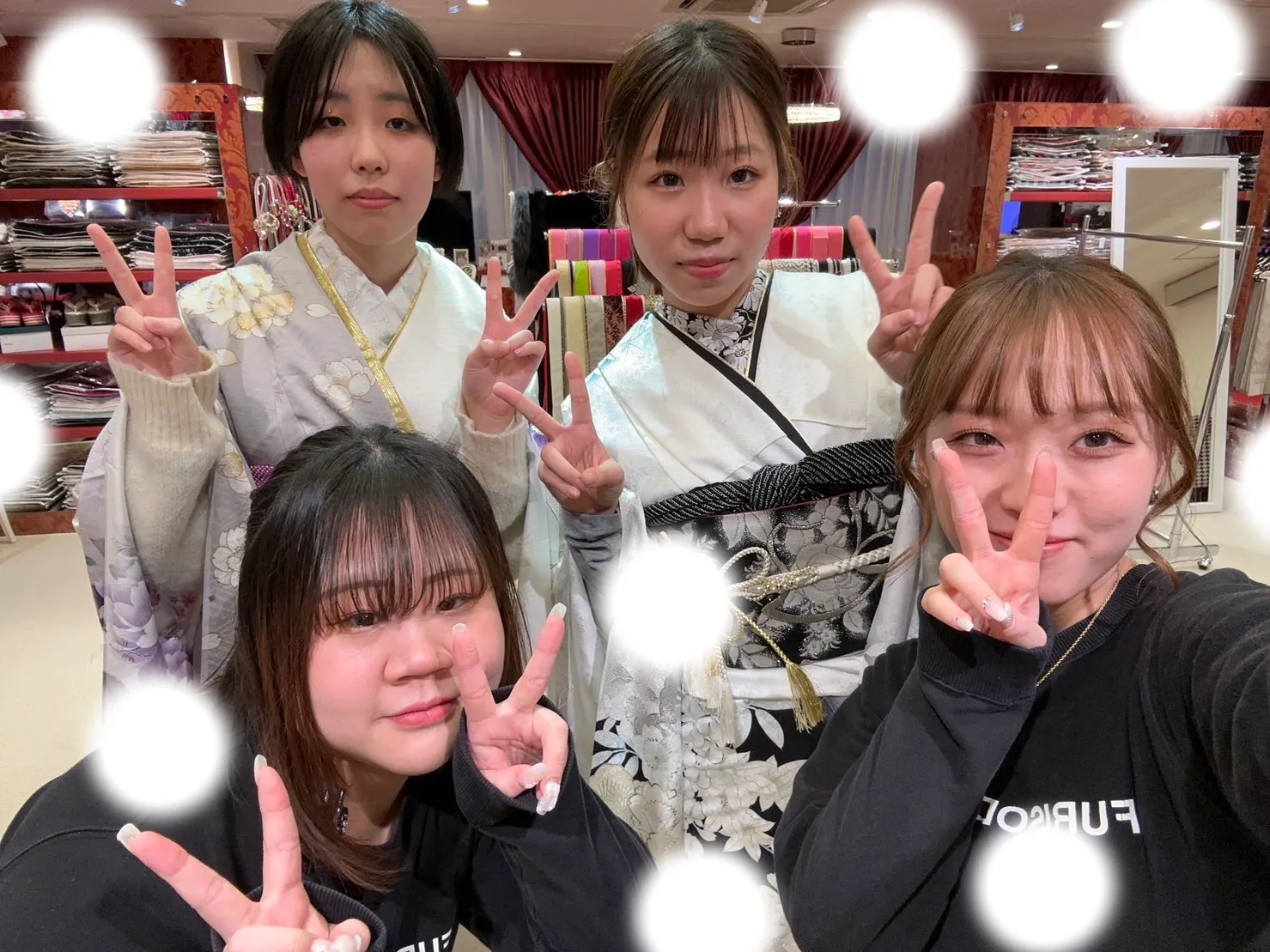 【TAKAZEN大阪梅田本店】♡17日　二人とも豪華でオシャレなお振袖姫ちゃん♡