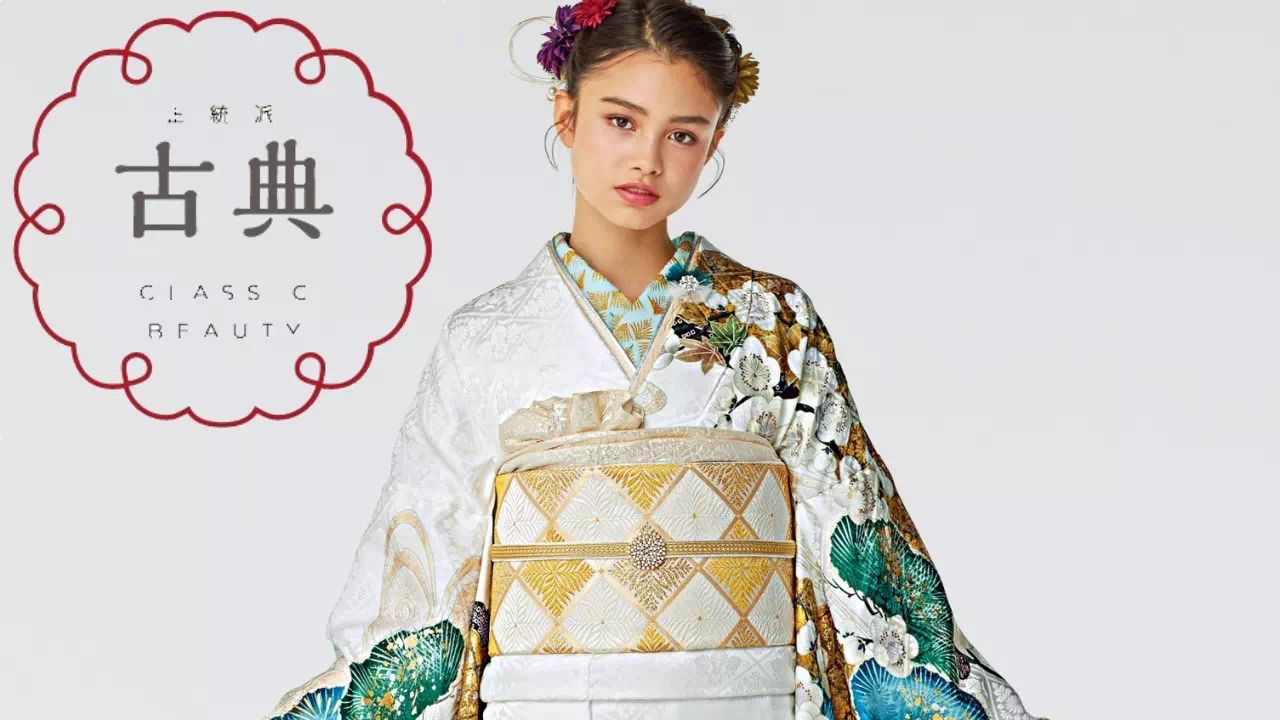 【TAKAZEN姫路店】♡29日　白地に青色のデザインが大人っぽい正統派古典の新作お振袖のご紹介♡