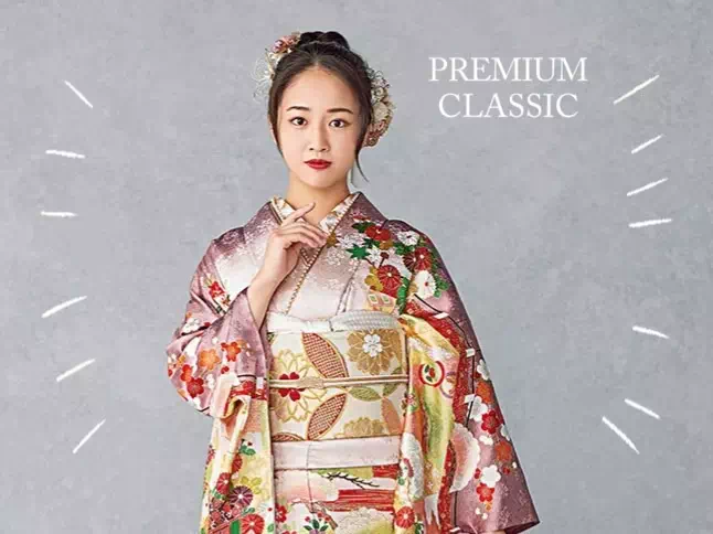 【TAKAZEN姫路店】☆最高級の吉澤織物の白地にピンクベージュの上品なお振袖のご紹介☆